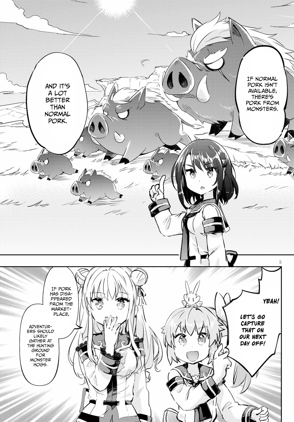 Kenshi o Mezashite Nyūgaku Shitanoni Mahō Tekisei 9999 Nandesukedo!? Chapter 44 page 5 - Chapter 44: Ramen under the clear blue sky!