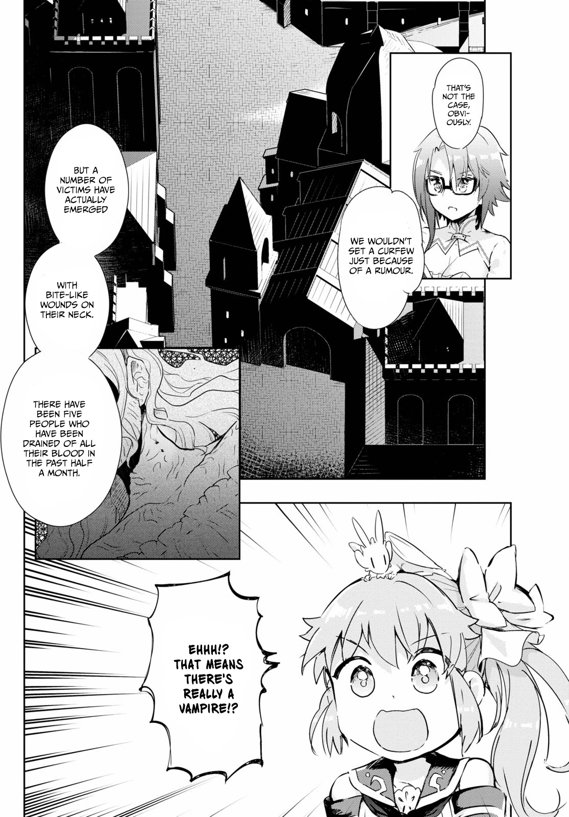 Kenshi o Mezashite Nyūgaku Shitanoni Mahō Tekisei 9999 Nandesukedo!? Chapter 45 page 11 - Chapter 45: Vampire in the capital - probably!