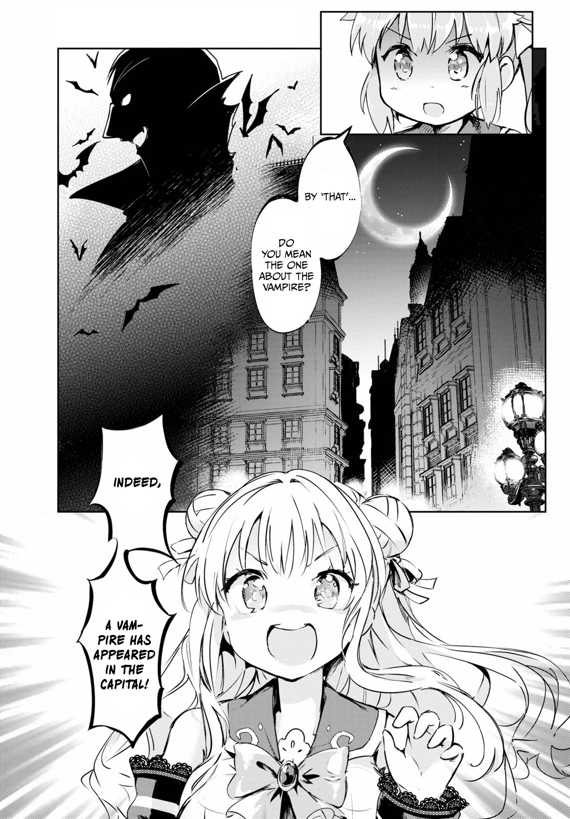 Kenshi o Mezashite Nyūgaku Shitanoni Mahō Tekisei 9999 Nandesukedo!? Chapter 45 page 4 - Chapter 45: Vampire in the capital - probably!