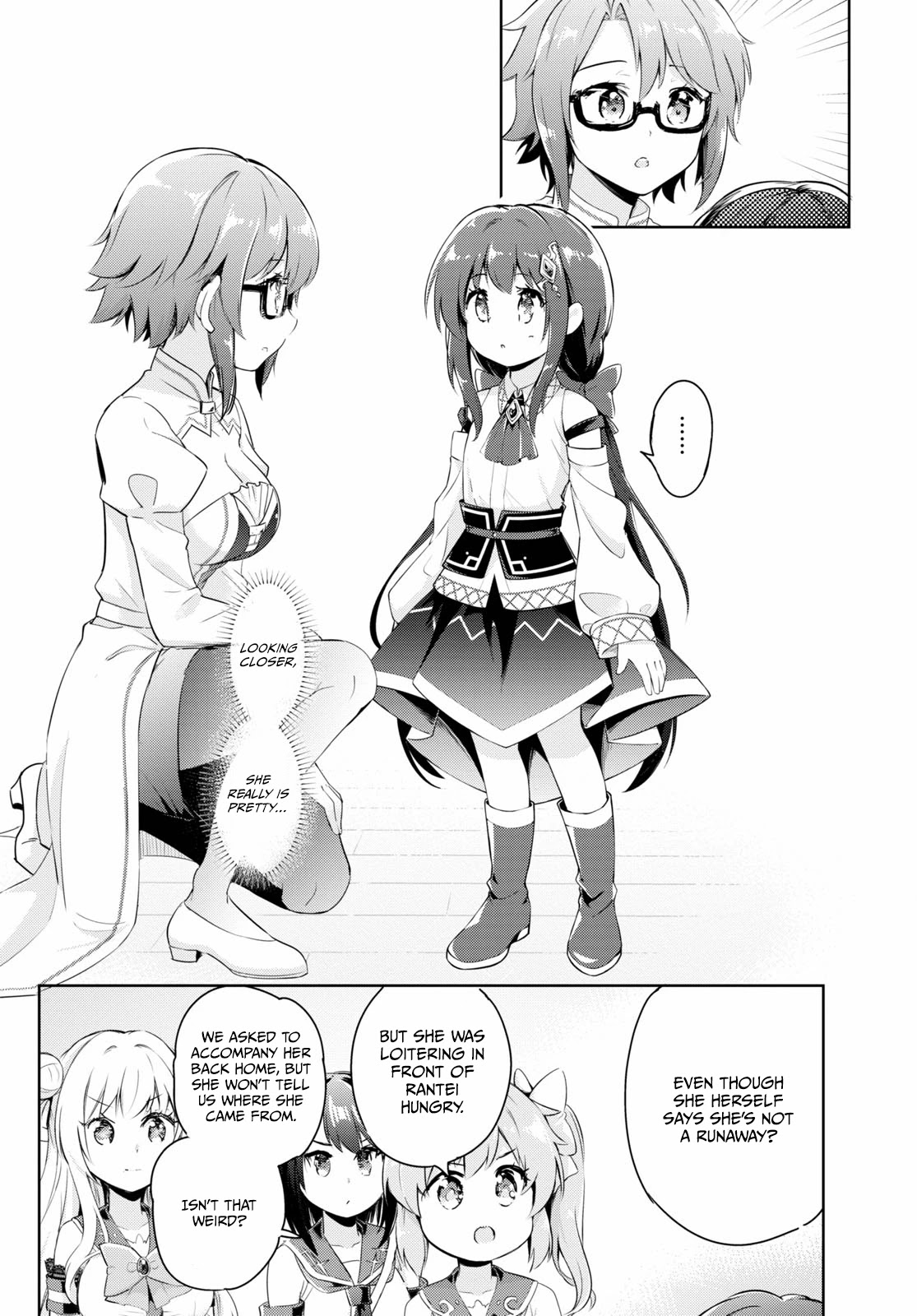 Kenshi o Mezashite Nyūgaku Shitanoni Mahō Tekisei 9999 Nandesukedo!? Chapter 46 page 20 - Chapter 46: A runaway, or...? The girl with blood-red eyes!