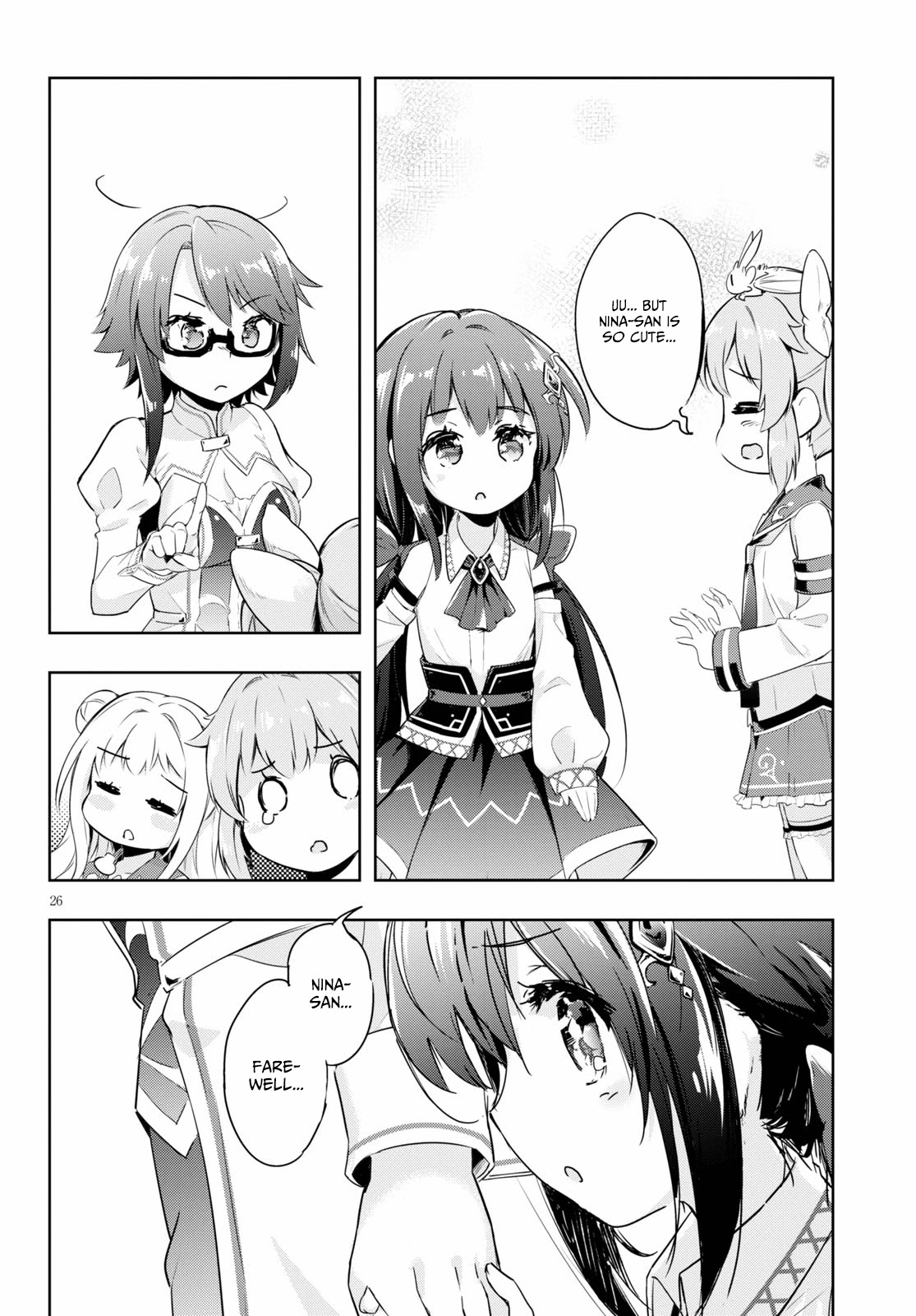 Kenshi o Mezashite Nyūgaku Shitanoni Mahō Tekisei 9999 Nandesukedo!? Chapter 46 page 26 - Chapter 46: A runaway, or...? The girl with blood-red eyes!