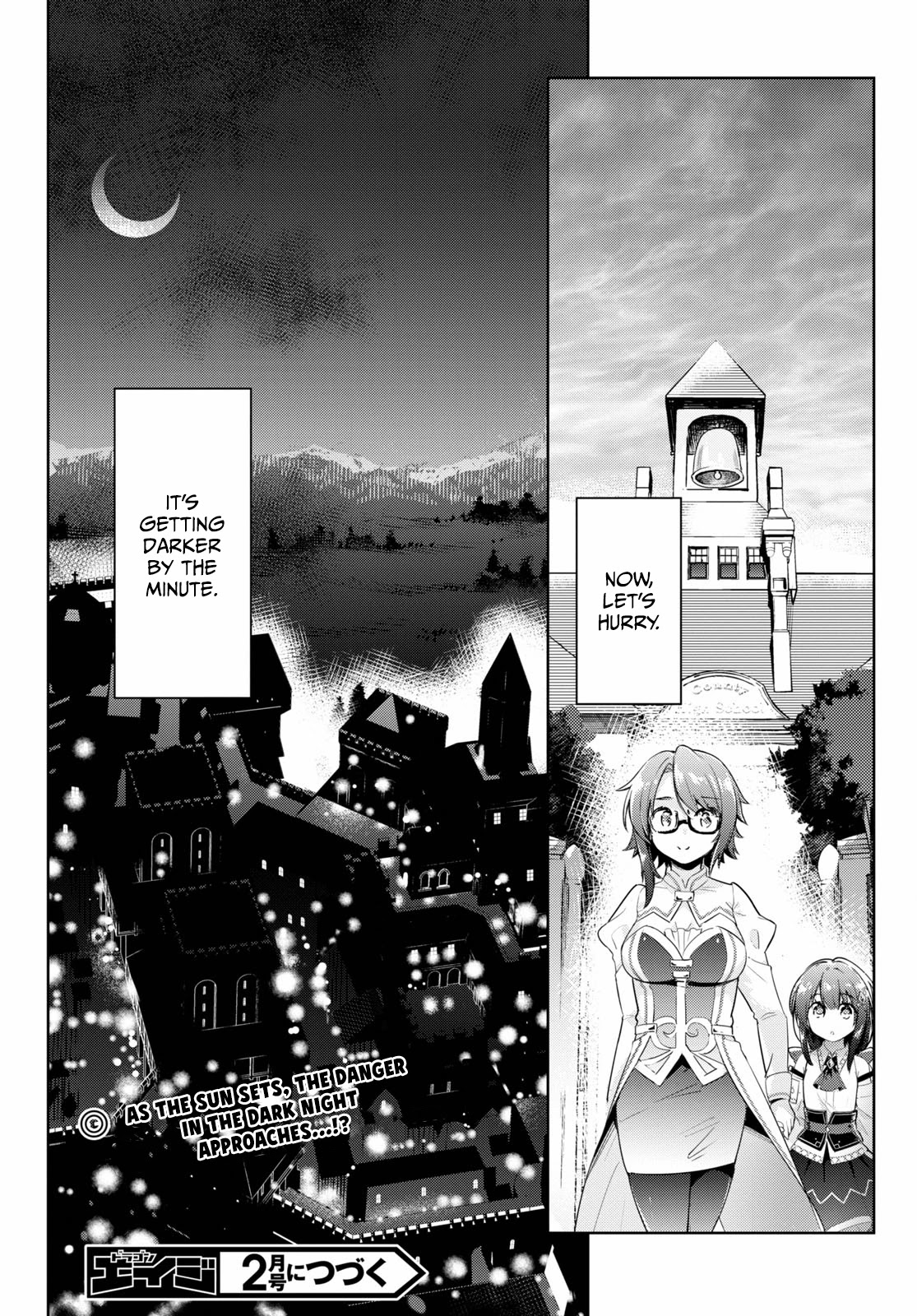 Kenshi o Mezashite Nyūgaku Shitanoni Mahō Tekisei 9999 Nandesukedo!? Chapter 46 page 28 - Chapter 46: A runaway, or...? The girl with blood-red eyes!