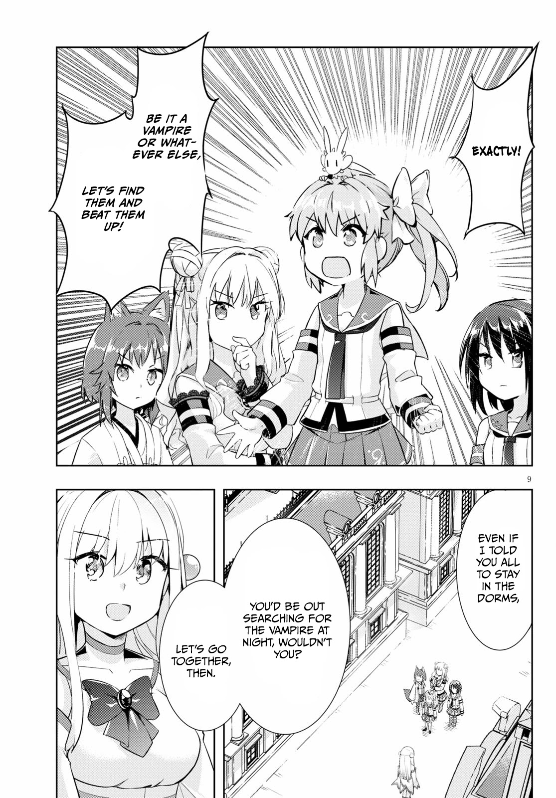 Kenshi o Mezashite Nyūgaku Shitanoni Mahō Tekisei 9999 Nandesukedo!? Chapter 47 page 10 - Chapter 47: An Unknown Enemy!?