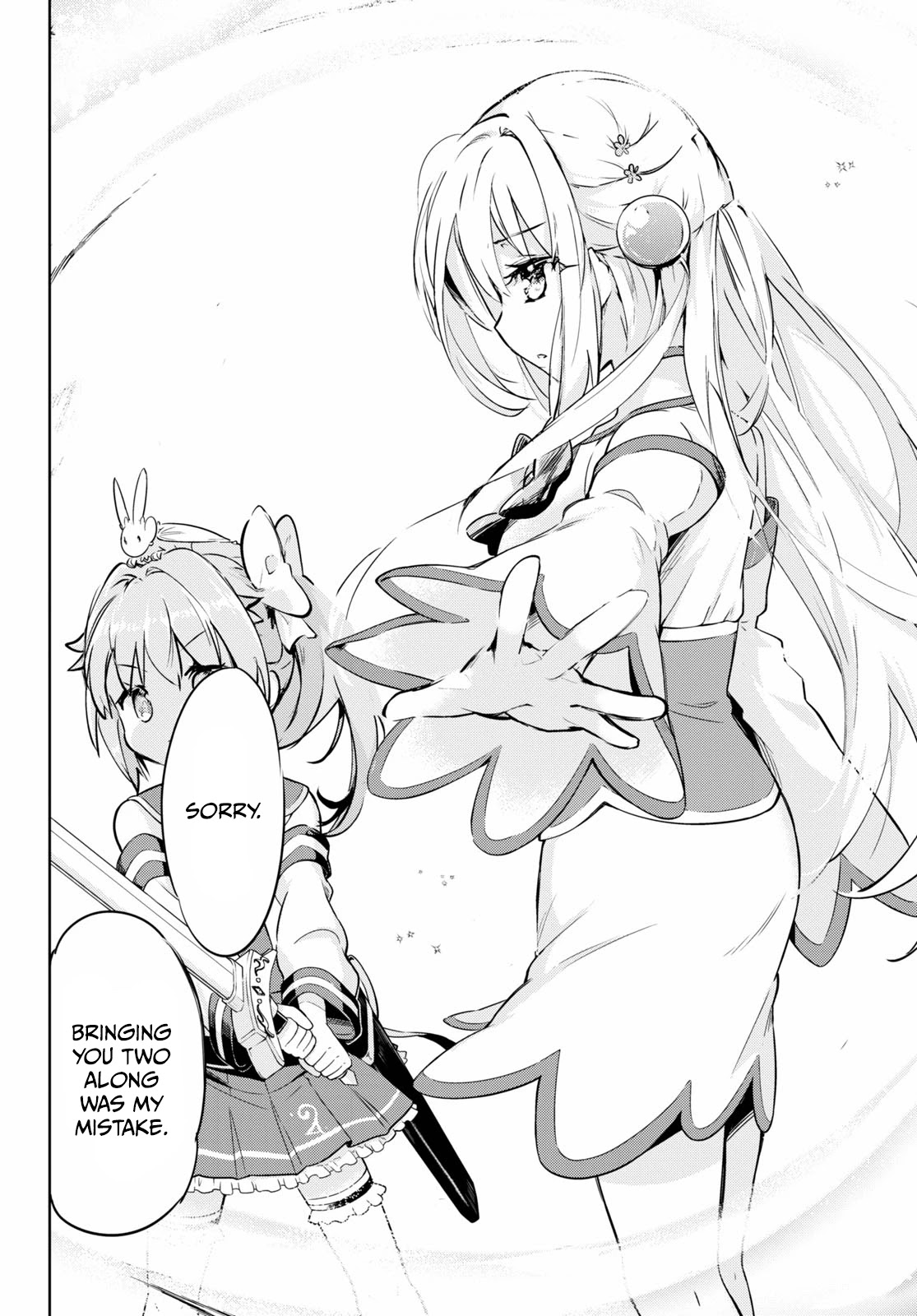 Kenshi o Mezashite Nyūgaku Shitanoni Mahō Tekisei 9999 Nandesukedo!? Chapter 47 page 27 - Chapter 47: An Unknown Enemy!?