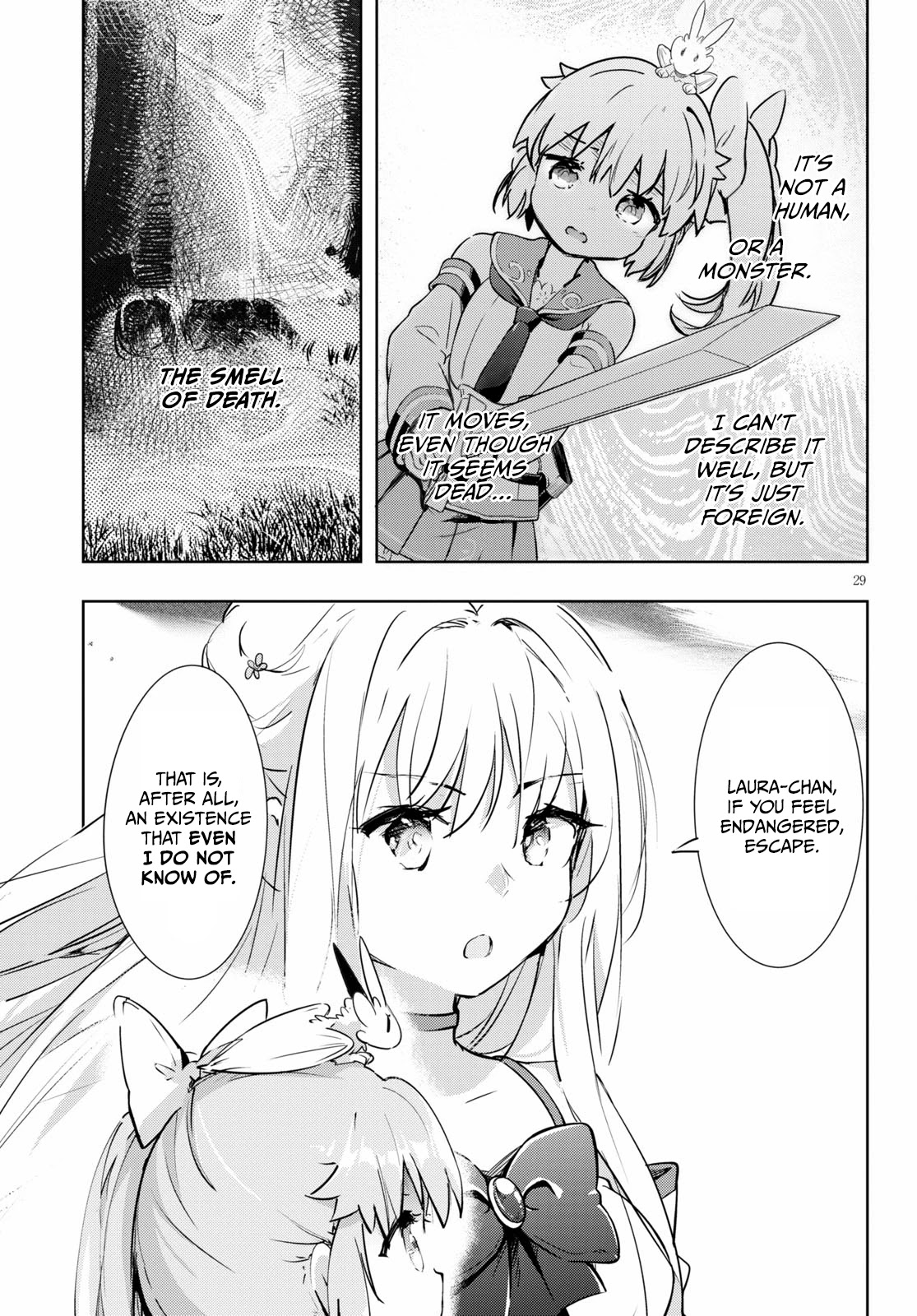 Kenshi o Mezashite Nyūgaku Shitanoni Mahō Tekisei 9999 Nandesukedo!? Chapter 47 page 30 - Chapter 47: An Unknown Enemy!?