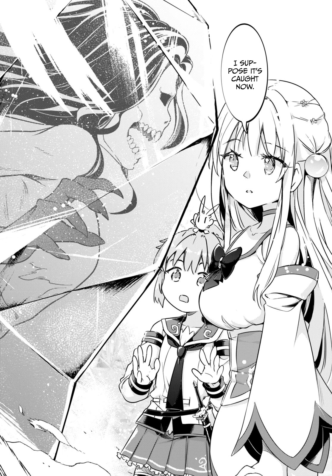 Kenshi o Mezashite Nyūgaku Shitanoni Mahō Tekisei 9999 Nandesukedo!? Chapter 48 page 13 - Chapter 48: Unexpectedly powerful enemy!?