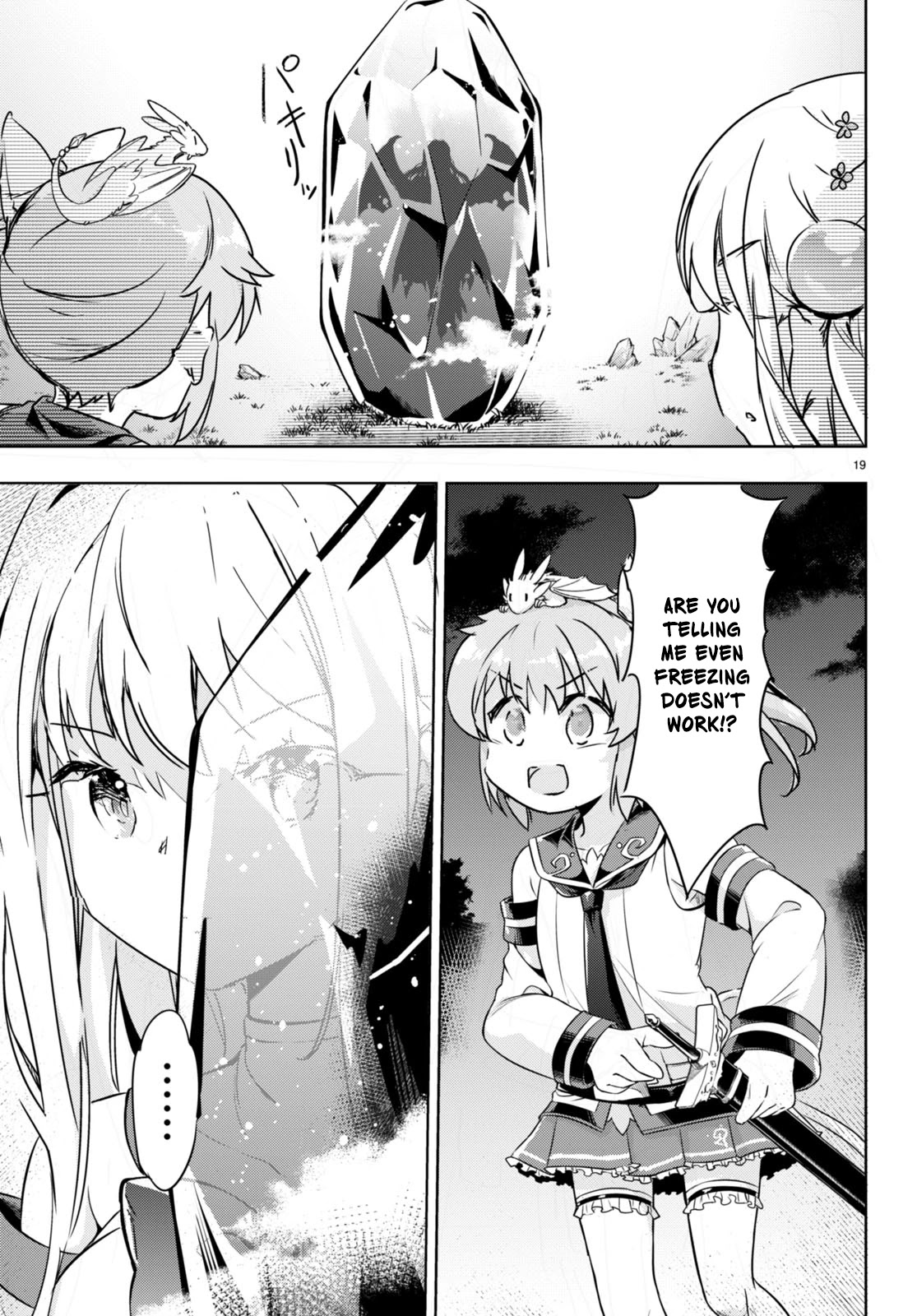 Kenshi o Mezashite Nyūgaku Shitanoni Mahō Tekisei 9999 Nandesukedo!? Chapter 48 page 18 - Chapter 48: Unexpectedly powerful enemy!?