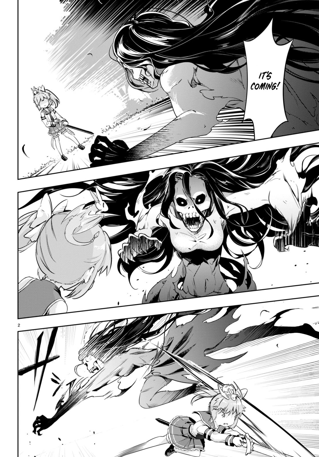 Kenshi o Mezashite Nyūgaku Shitanoni Mahō Tekisei 9999 Nandesukedo!? Chapter 48 page 2 - Chapter 48: Unexpectedly powerful enemy!?