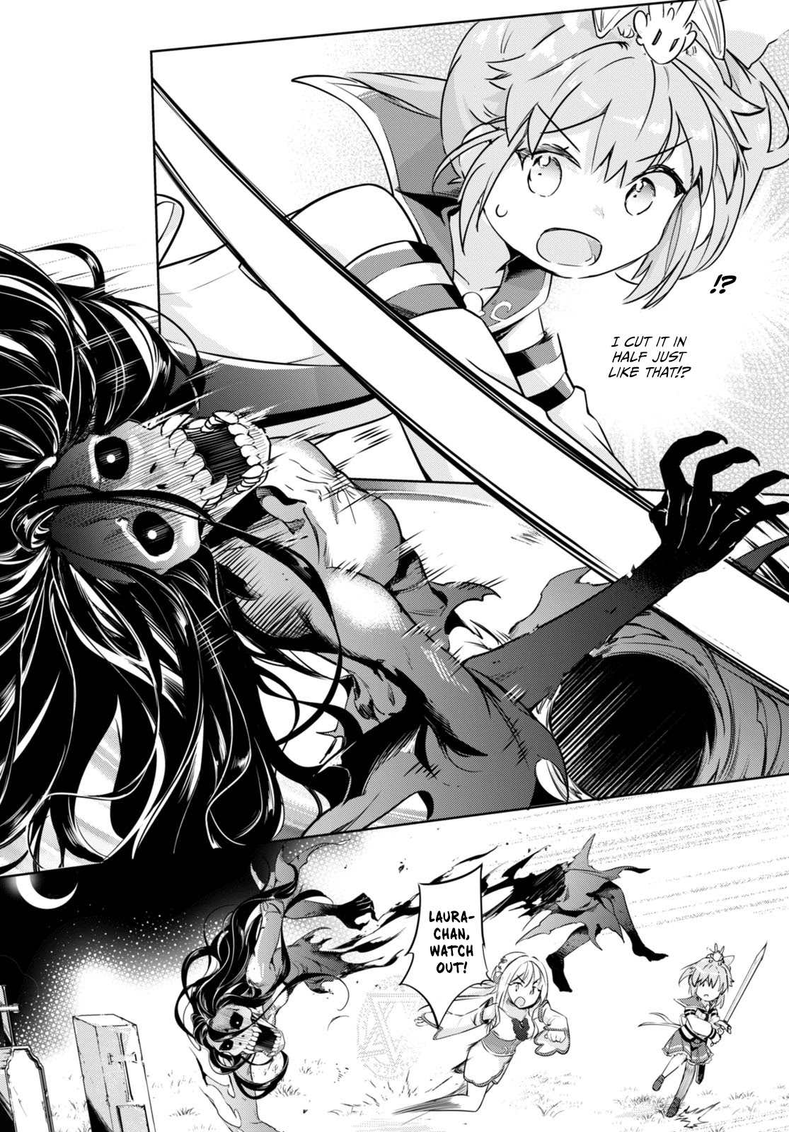 Kenshi o Mezashite Nyūgaku Shitanoni Mahō Tekisei 9999 Nandesukedo!? Chapter 48 page 3 - Chapter 48: Unexpectedly powerful enemy!?