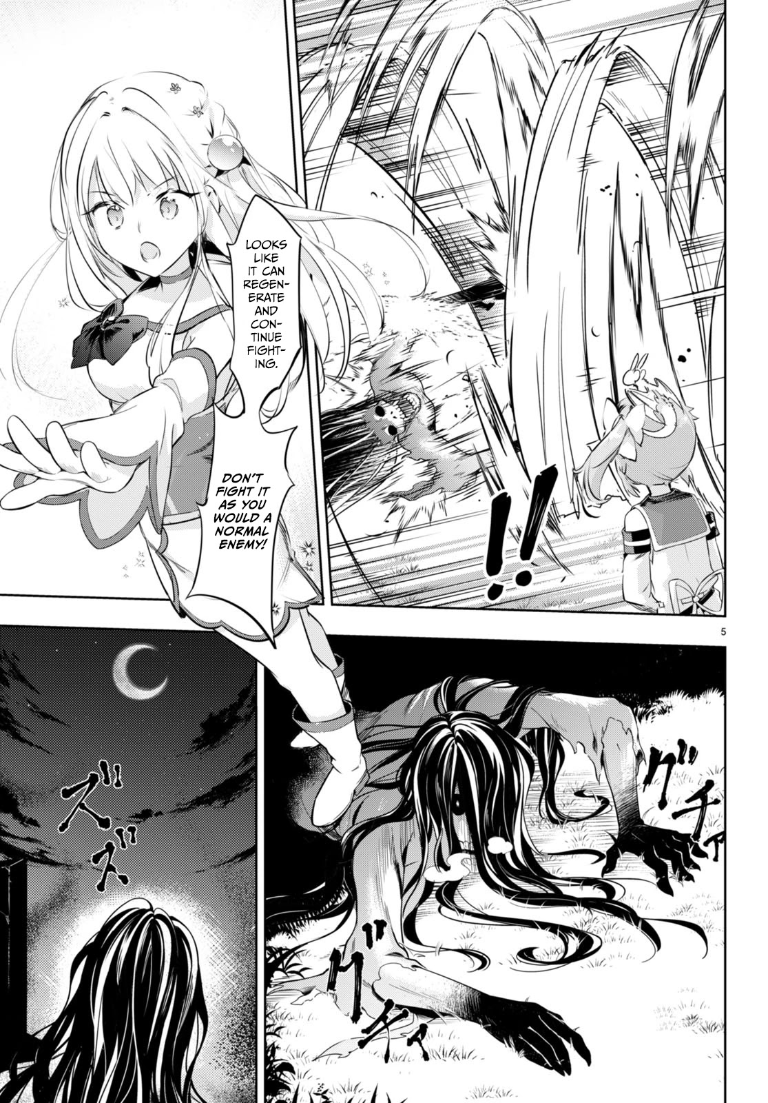 Kenshi o Mezashite Nyūgaku Shitanoni Mahō Tekisei 9999 Nandesukedo!? Chapter 48 page 5 - Chapter 48: Unexpectedly powerful enemy!?