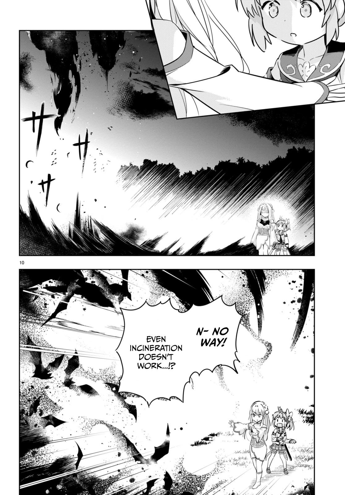 Kenshi o Mezashite Nyūgaku Shitanoni Mahō Tekisei 9999 Nandesukedo!? Chapter 48 page 9 - Chapter 48: Unexpectedly powerful enemy!?