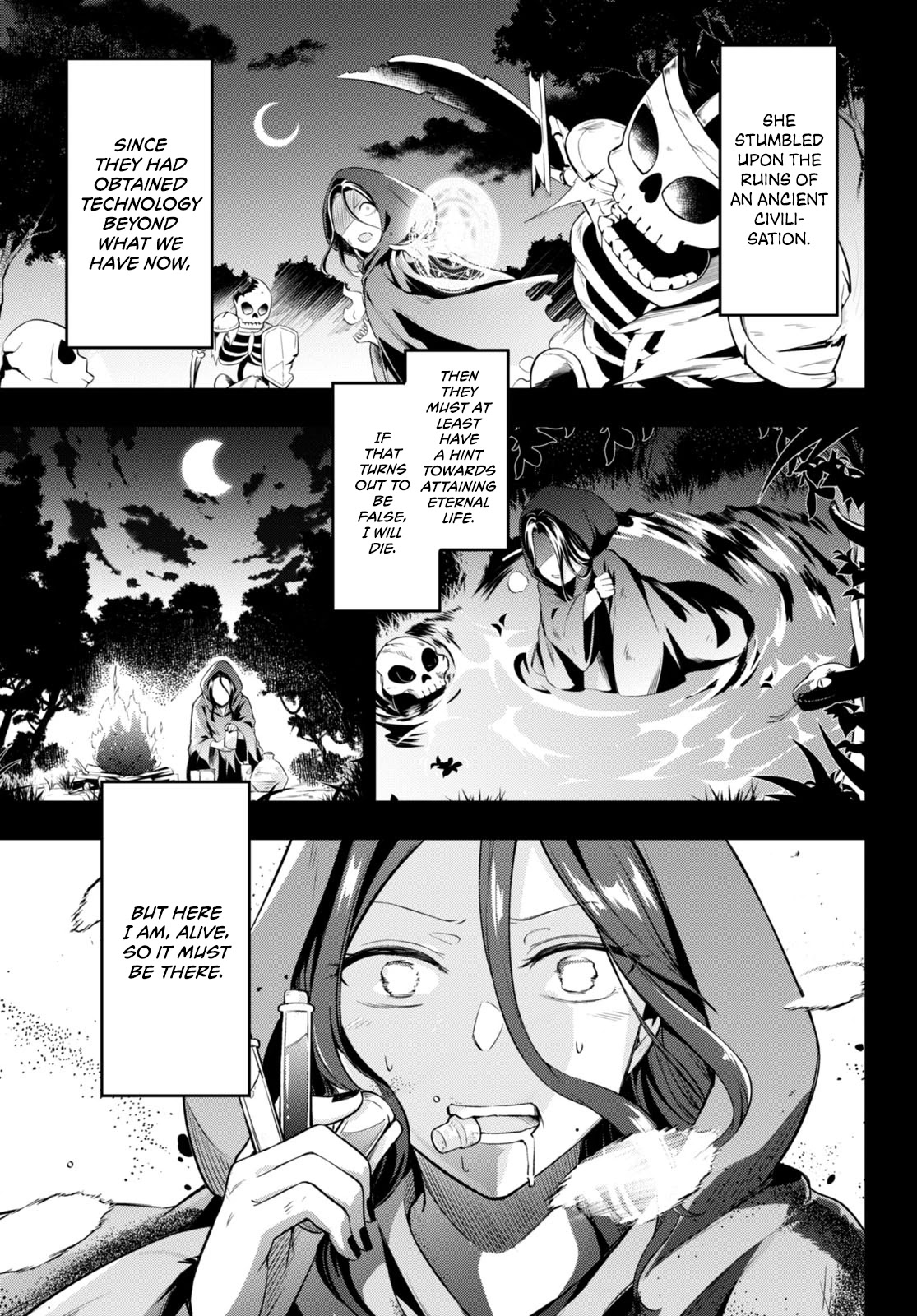 Kenshi o Mezashite Nyūgaku Shitanoni Mahō Tekisei 9999 Nandesukedo!? Chapter 49 page 17 - Chapter 49: Vampire's Reminiscence