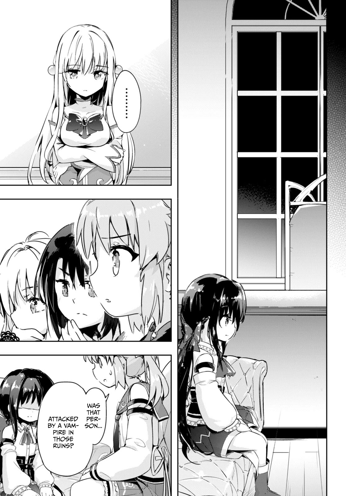 Kenshi o Mezashite Nyūgaku Shitanoni Mahō Tekisei 9999 Nandesukedo!? Chapter 49 page 19 - Chapter 49: Vampire's Reminiscence