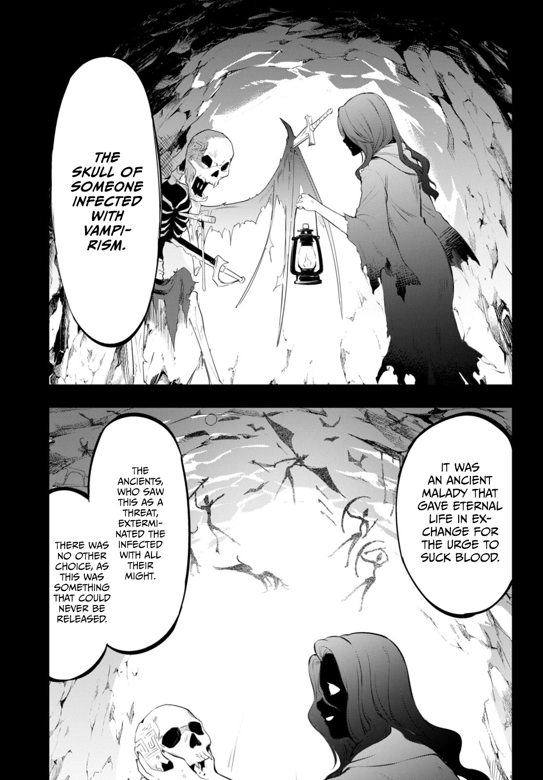 Kenshi o Mezashite Nyūgaku Shitanoni Mahō Tekisei 9999 Nandesukedo!? Chapter 49 page 21 - Chapter 49: Vampire's Reminiscence