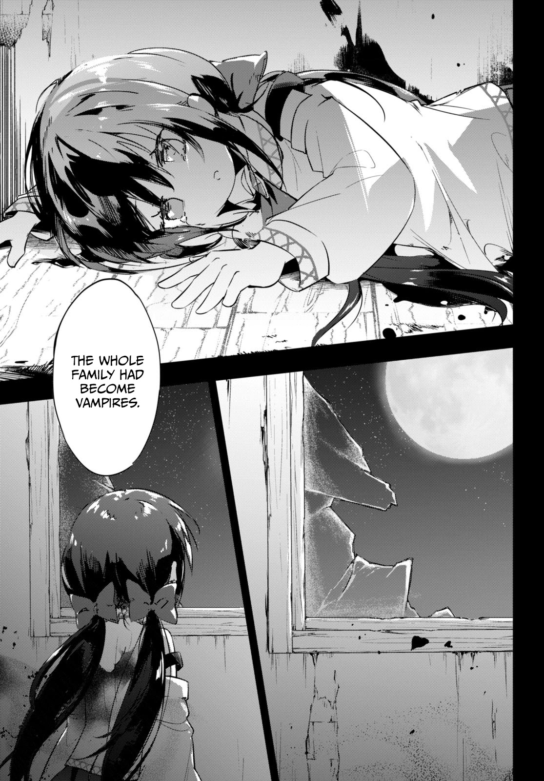 Kenshi o Mezashite Nyūgaku Shitanoni Mahō Tekisei 9999 Nandesukedo!? Chapter 49 page 27 - Chapter 49: Vampire's Reminiscence