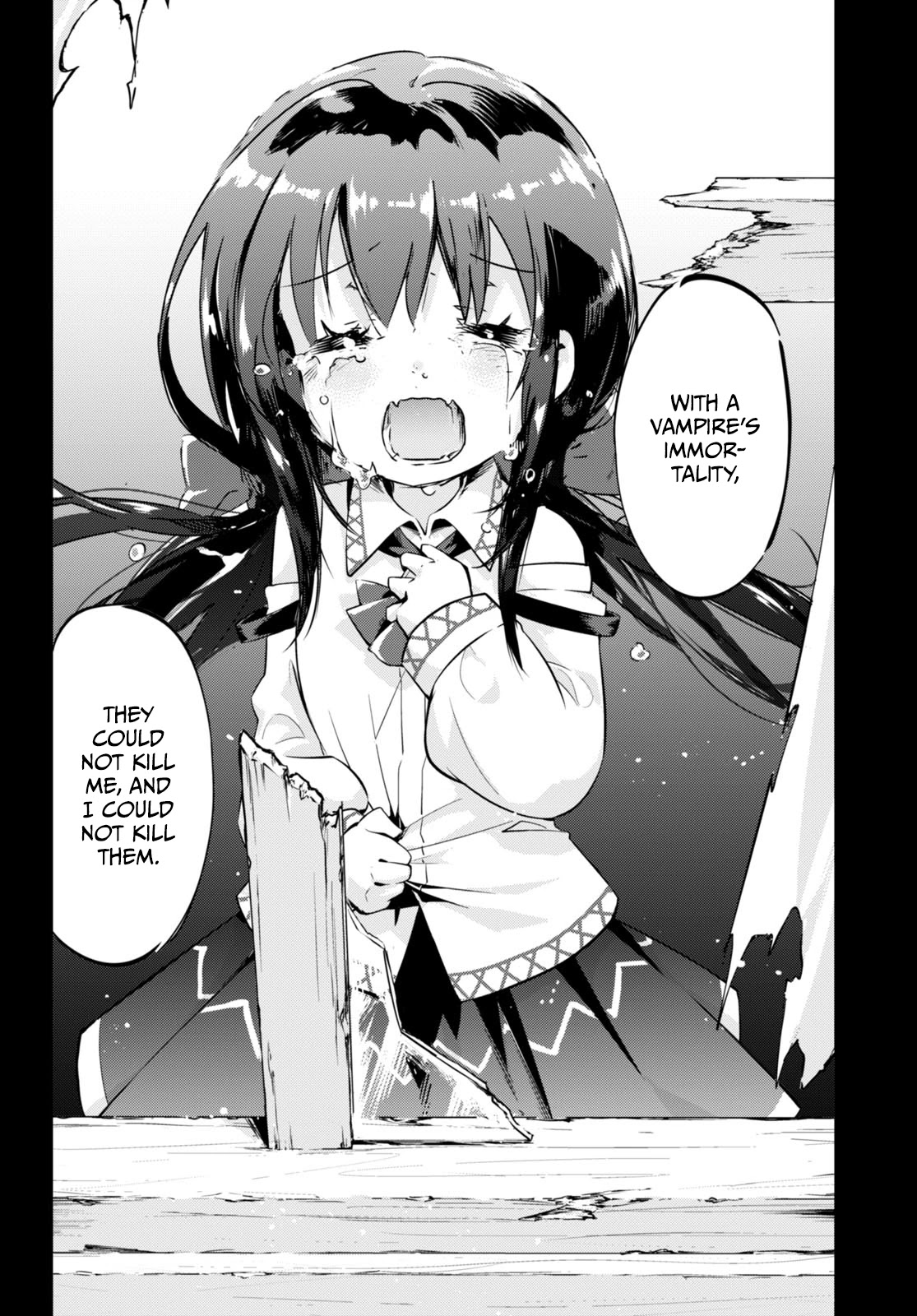 Kenshi o Mezashite Nyūgaku Shitanoni Mahō Tekisei 9999 Nandesukedo!? Chapter 49 page 28 - Chapter 49: Vampire's Reminiscence
