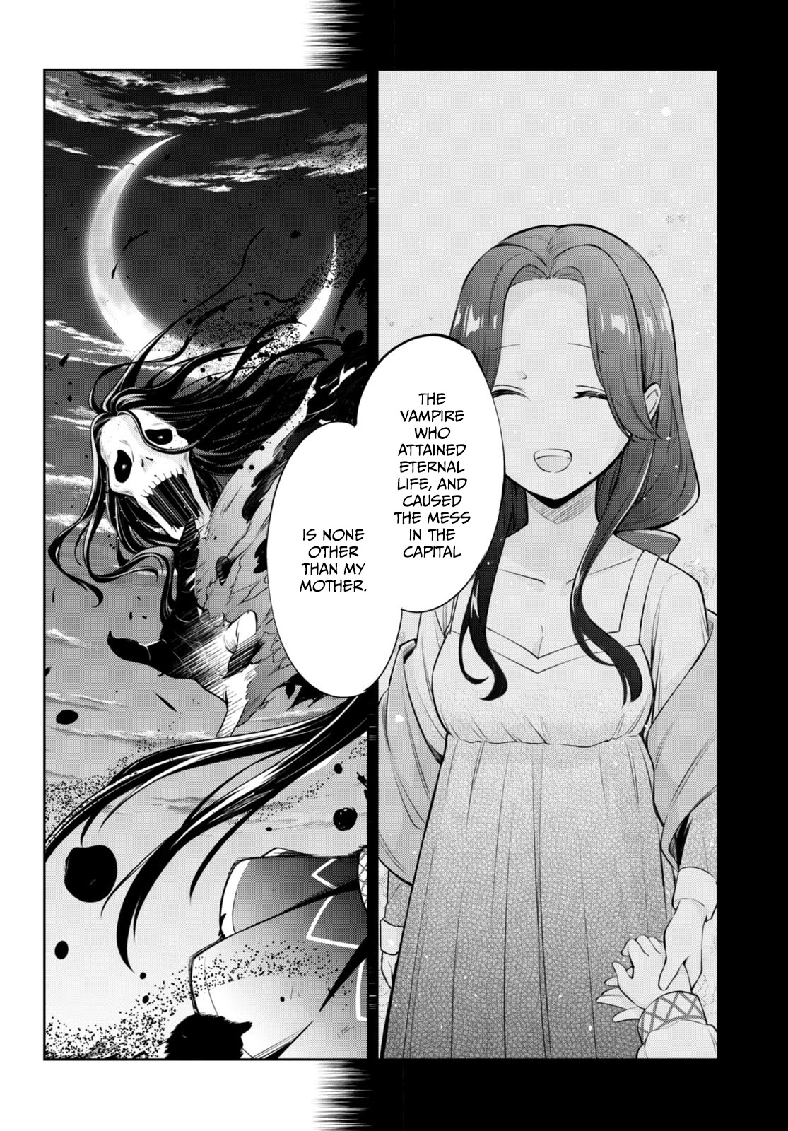 Kenshi o Mezashite Nyūgaku Shitanoni Mahō Tekisei 9999 Nandesukedo!? Chapter 49 page 30 - Chapter 49: Vampire's Reminiscence