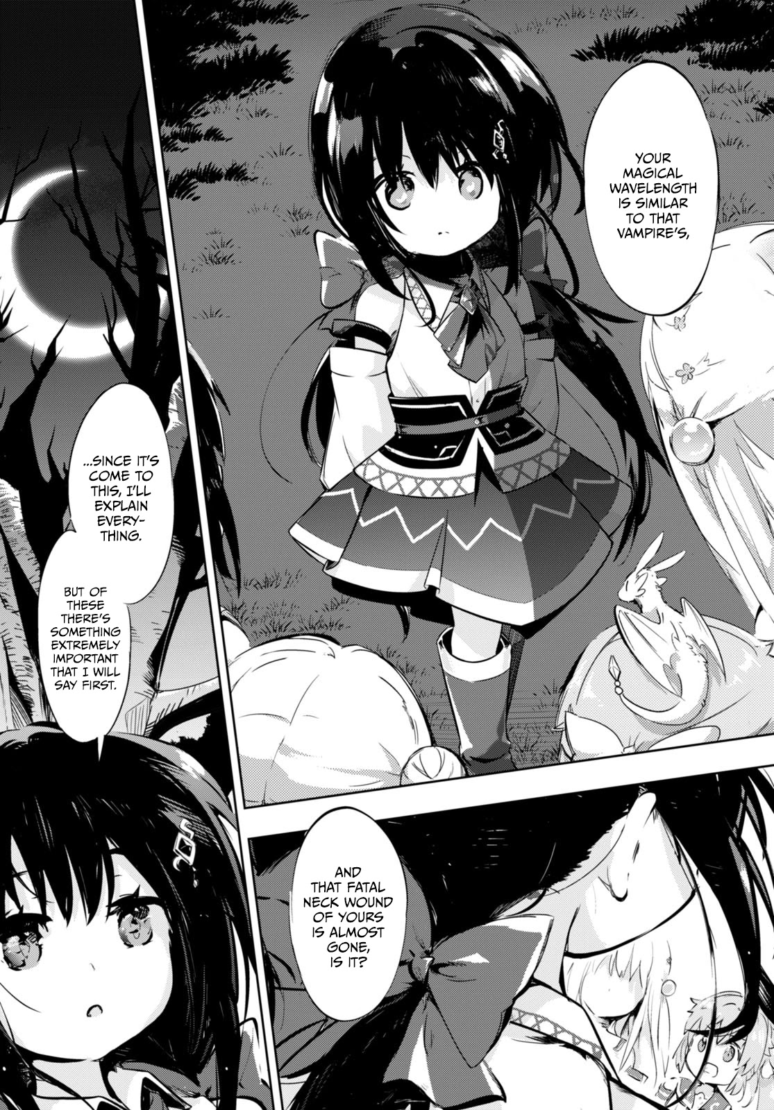 Kenshi o Mezashite Nyūgaku Shitanoni Mahō Tekisei 9999 Nandesukedo!? Chapter 49 page 6 - Chapter 49: Vampire's Reminiscence