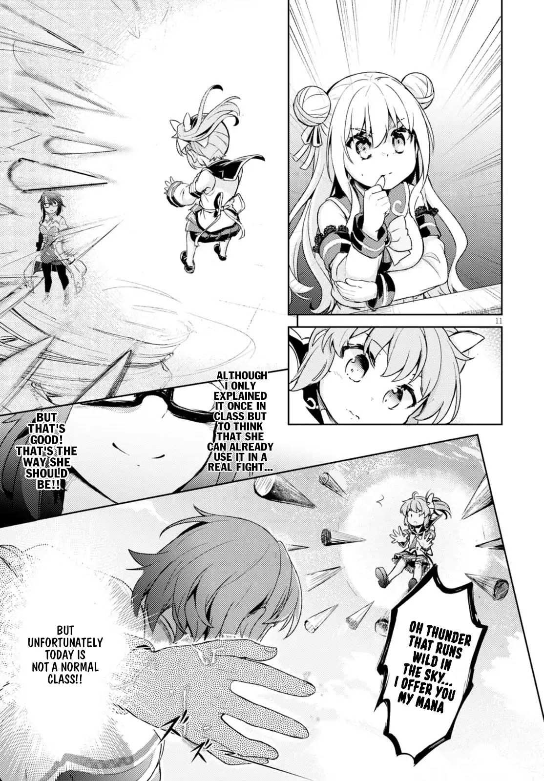 Kenshi o Mezashite Nyūgaku Shitanoni Mahō Tekisei 9999 Nandesukedo!? Chapter 5 page 11 - Chapter 5