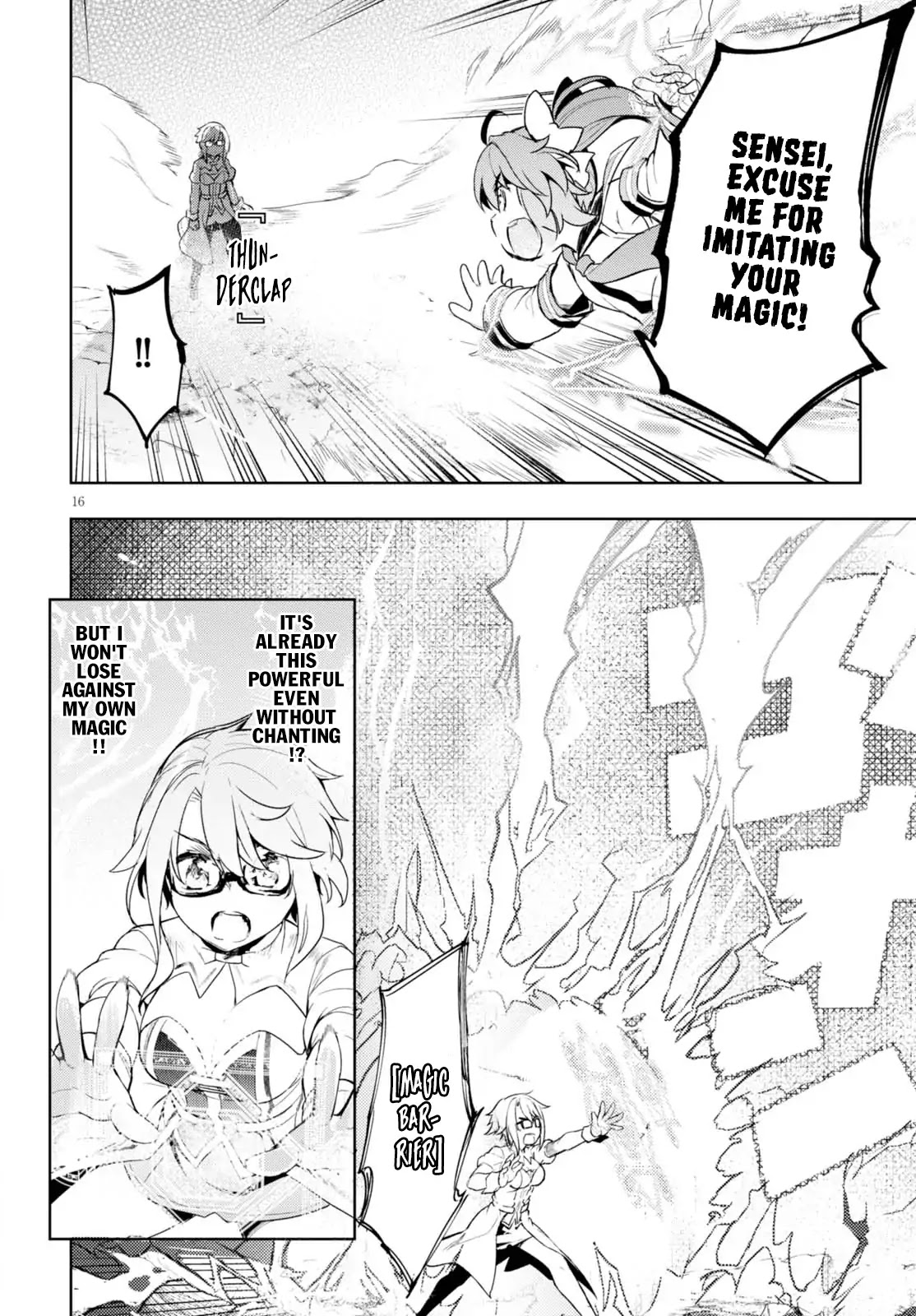 Kenshi o Mezashite Nyūgaku Shitanoni Mahō Tekisei 9999 Nandesukedo!? Chapter 5 page 16 - Chapter 5