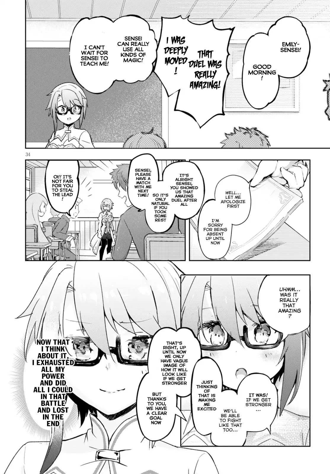 Kenshi o Mezashite Nyūgaku Shitanoni Mahō Tekisei 9999 Nandesukedo!? Chapter 5 page 33 - Chapter 5