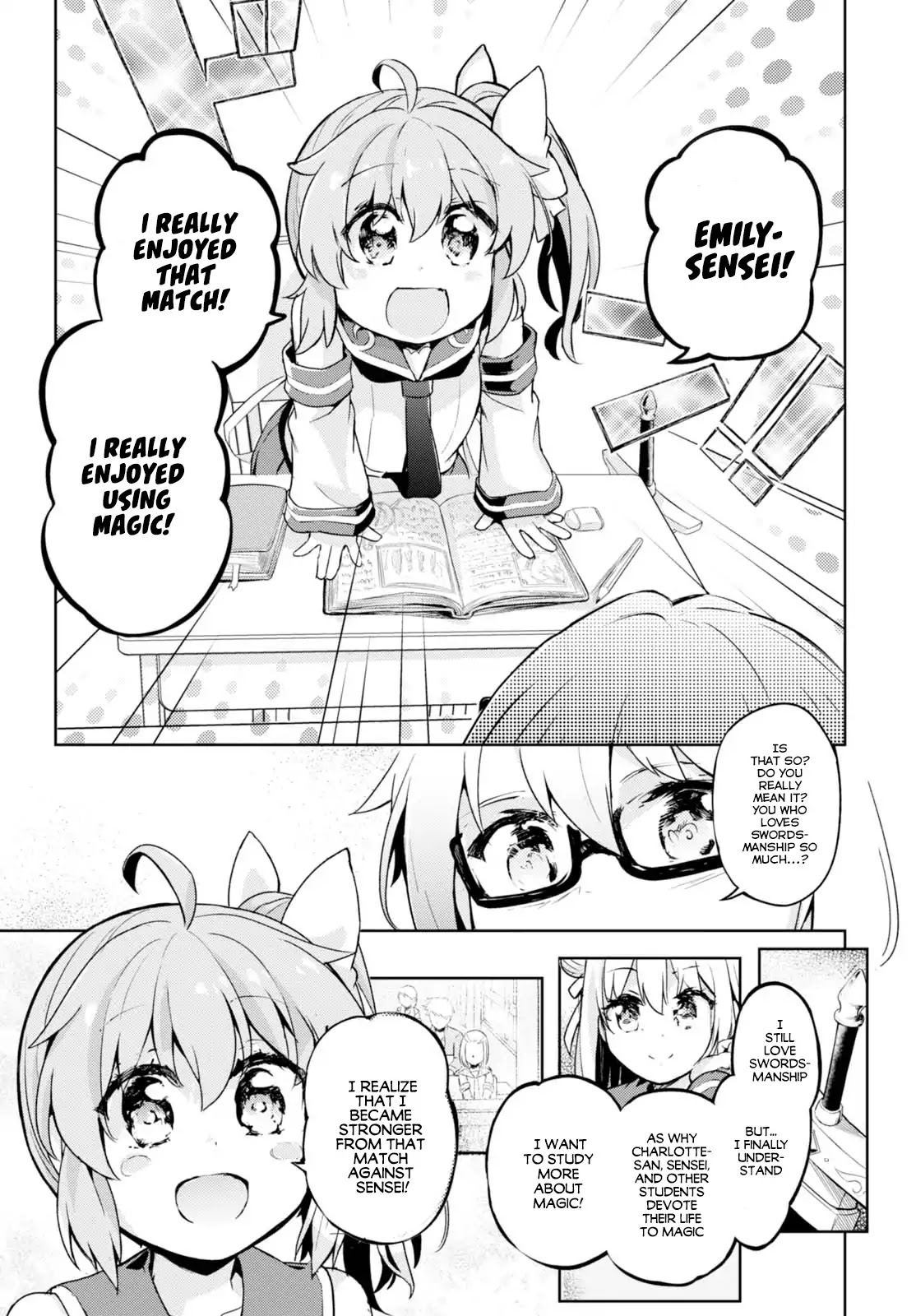 Kenshi o Mezashite Nyūgaku Shitanoni Mahō Tekisei 9999 Nandesukedo!? Chapter 5 page 34 - Chapter 5