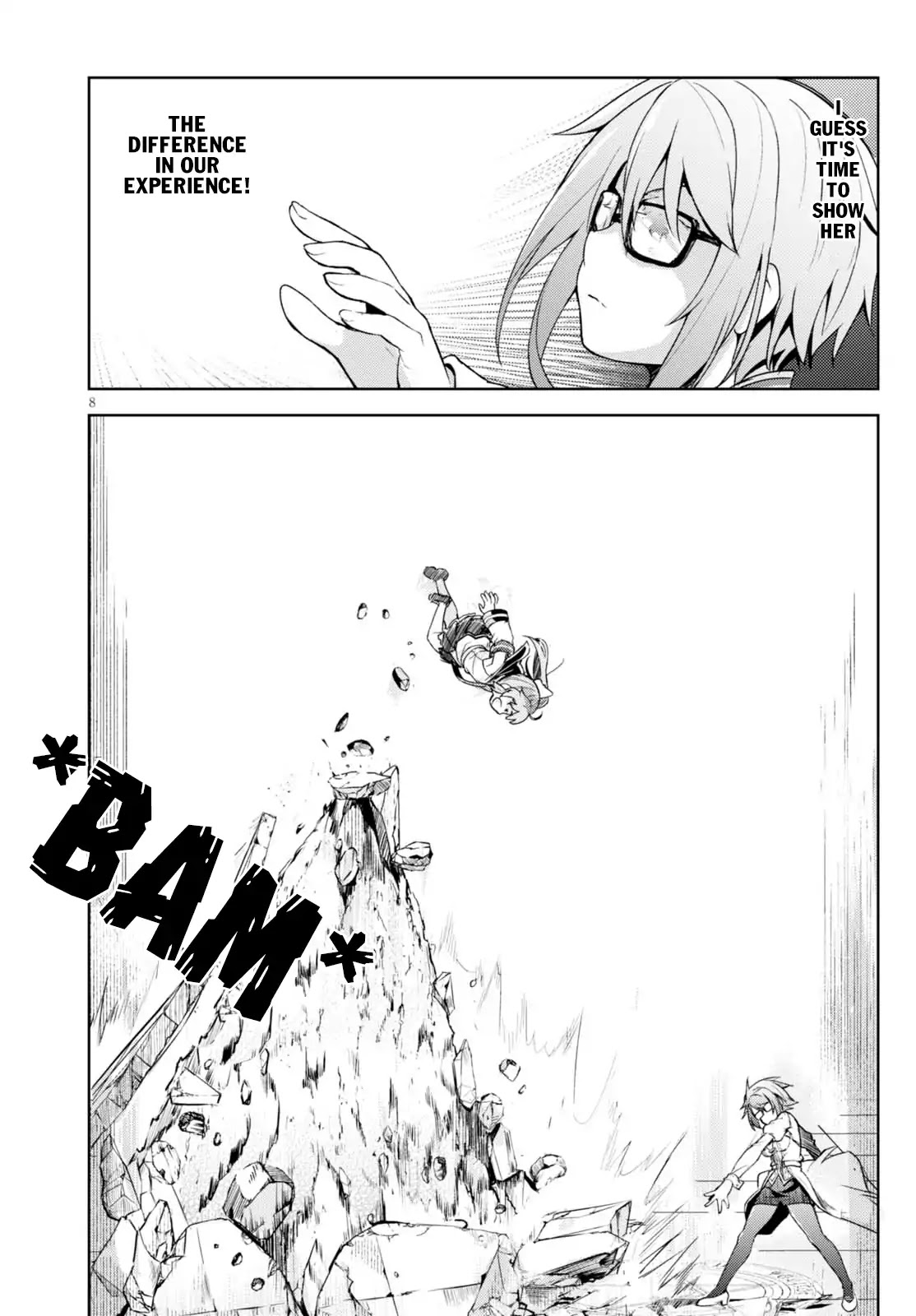 Kenshi o Mezashite Nyūgaku Shitanoni Mahō Tekisei 9999 Nandesukedo!? Chapter 5 page 8 - Chapter 5