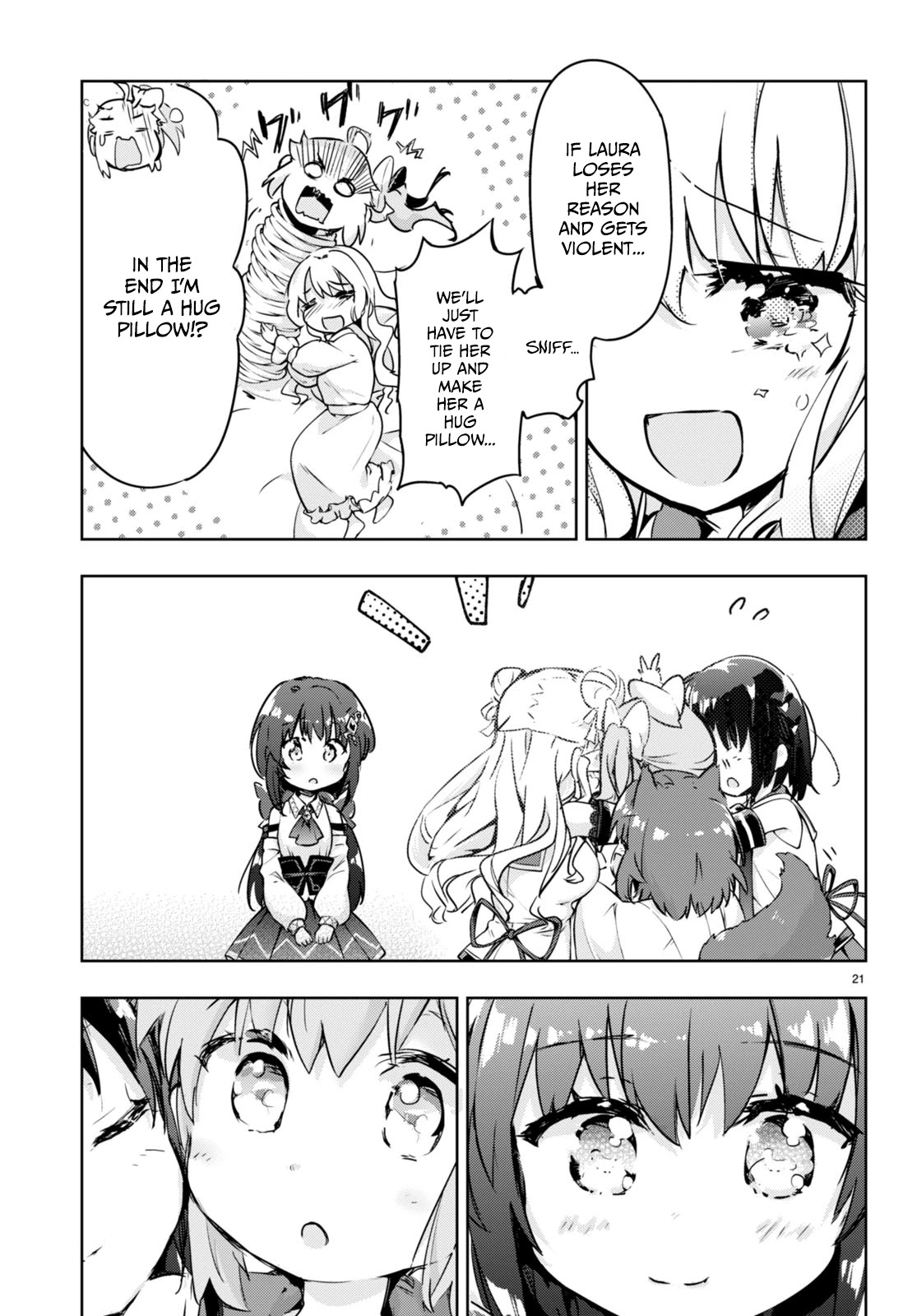 Kenshi o Mezashite Nyūgaku Shitanoni Mahō Tekisei 9999 Nandesukedo!? Chapter 50 page 21 - Chapter 50: Against Vampire Transformation!