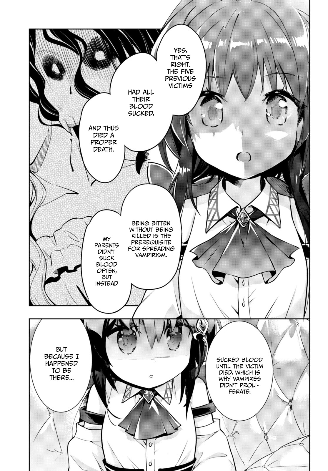 Kenshi o Mezashite Nyūgaku Shitanoni Mahō Tekisei 9999 Nandesukedo!? Chapter 50 page 7 - Chapter 50: Against Vampire Transformation!