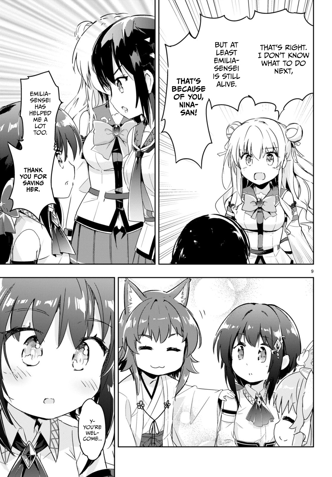 Kenshi o Mezashite Nyūgaku Shitanoni Mahō Tekisei 9999 Nandesukedo!? Chapter 50 page 9 - Chapter 50: Against Vampire Transformation!