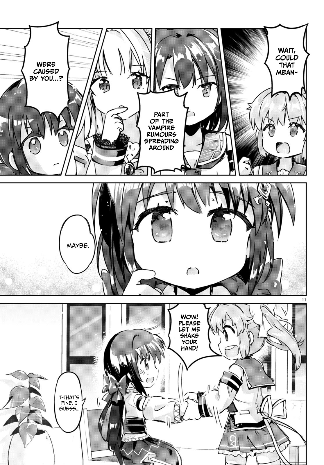 Kenshi o Mezashite Nyūgaku Shitanoni Mahō Tekisei 9999 Nandesukedo!? Chapter 51 page 10 - Chapter 51: Principal! Hurry!