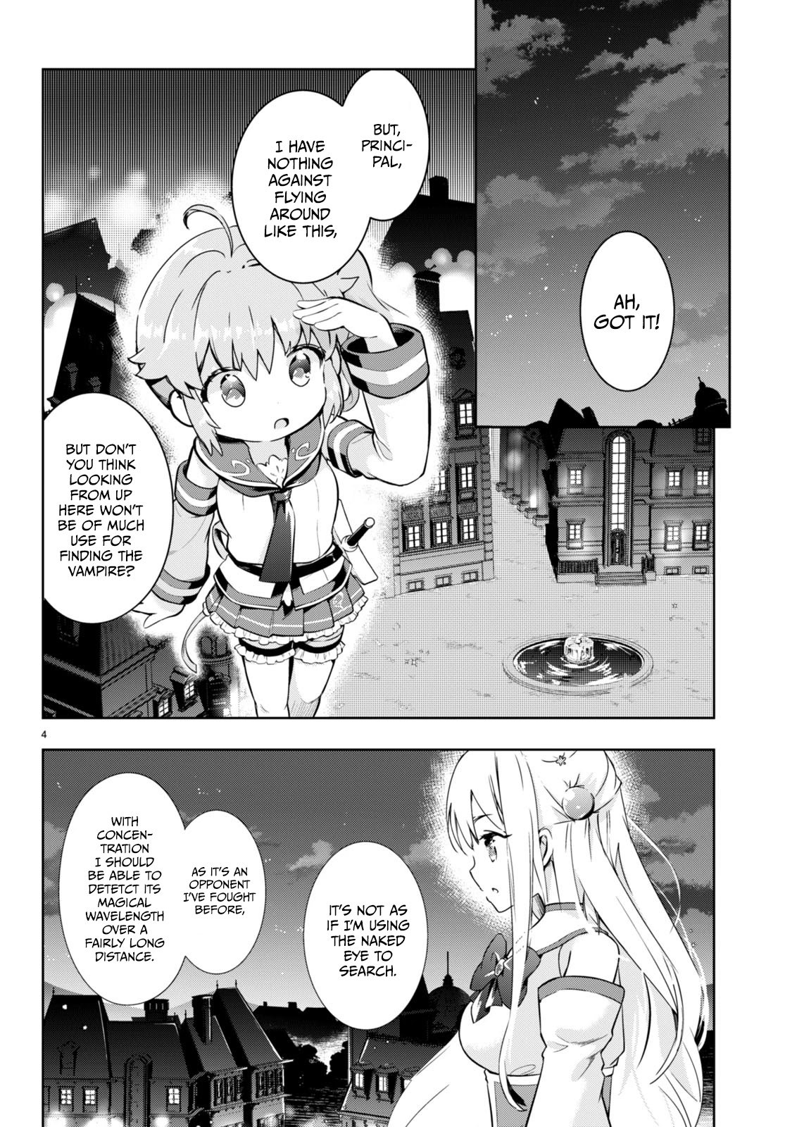 Kenshi o Mezashite Nyūgaku Shitanoni Mahō Tekisei 9999 Nandesukedo!? Chapter 52 page 4 - Chapter 52: Blood Moon