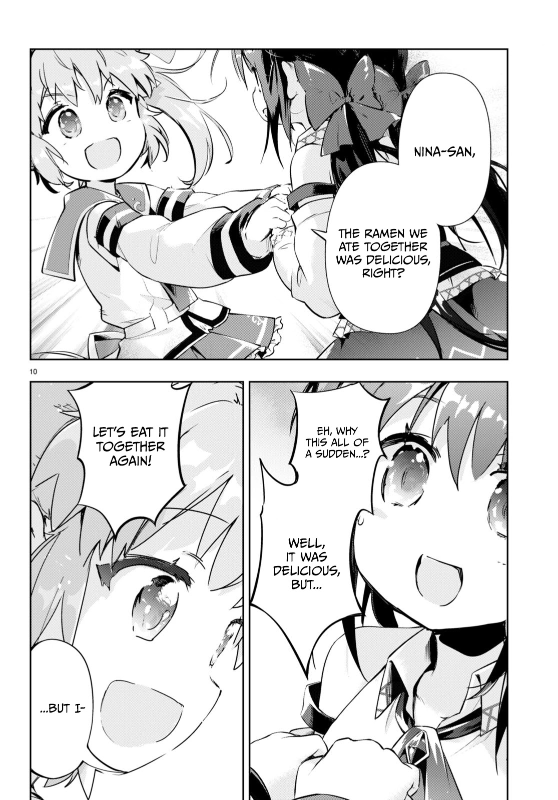 Kenshi o Mezashite Nyūgaku Shitanoni Mahō Tekisei 9999 Nandesukedo!? Chapter 53 page 11 - Chapter 53: Formation of the "Capital ◯◯ Team"!
