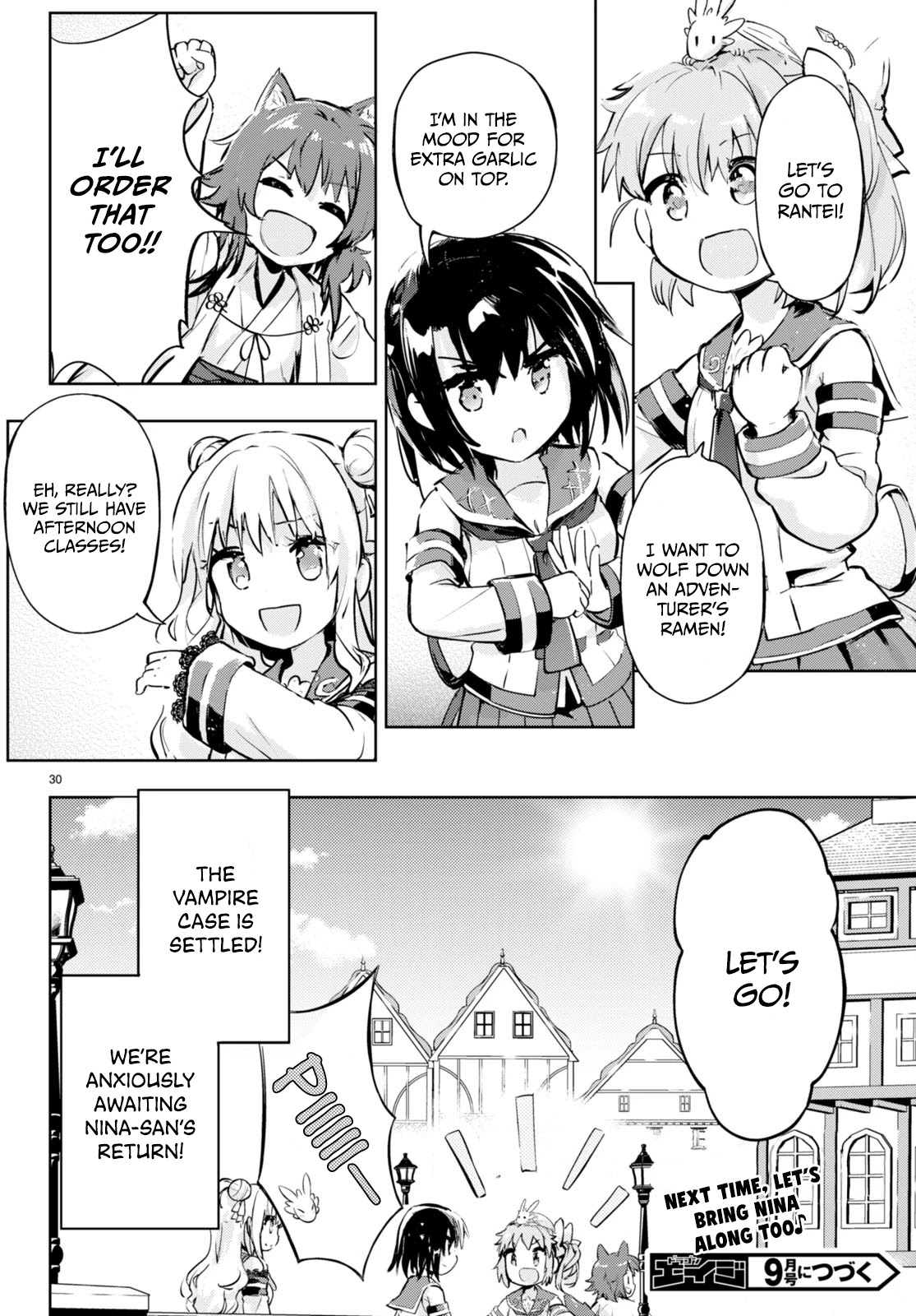 Kenshi o Mezashite Nyūgaku Shitanoni Mahō Tekisei 9999 Nandesukedo!? Chapter 53 page 31 - Chapter 53: Formation of the "Capital ◯◯ Team"!