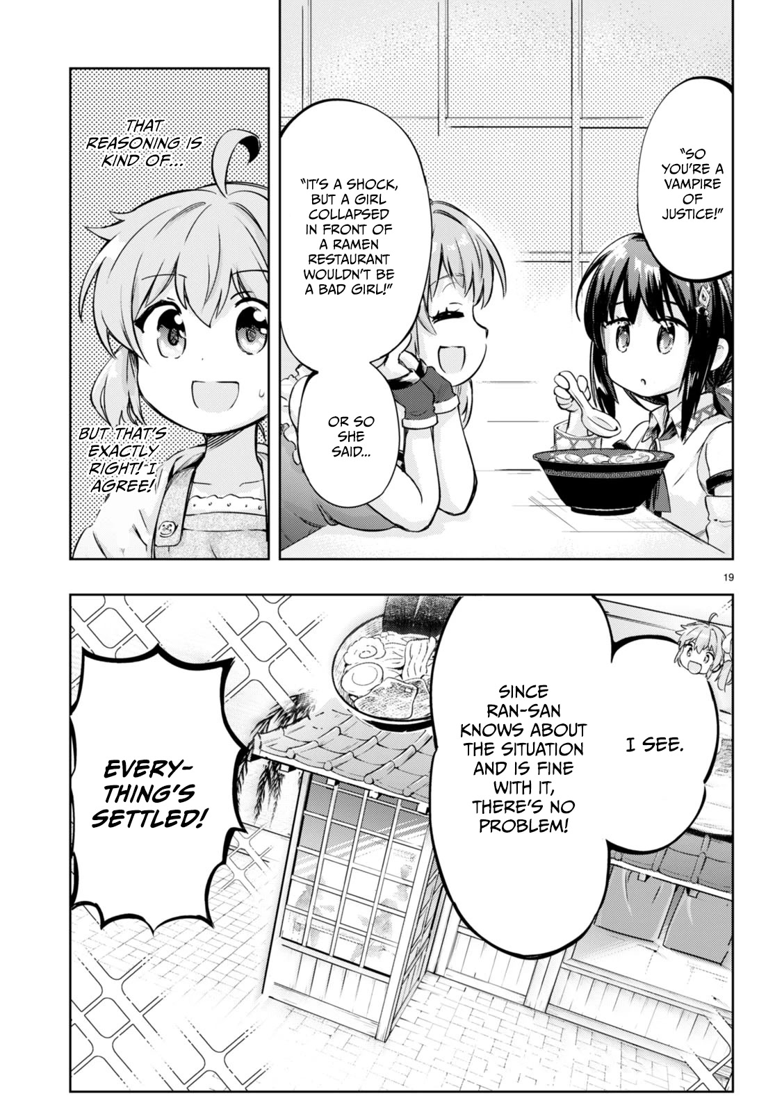 Kenshi o Mezashite Nyūgaku Shitanoni Mahō Tekisei 9999 Nandesukedo!? Chapter 54 page 18 - Chapter 54: The vampire thereafter