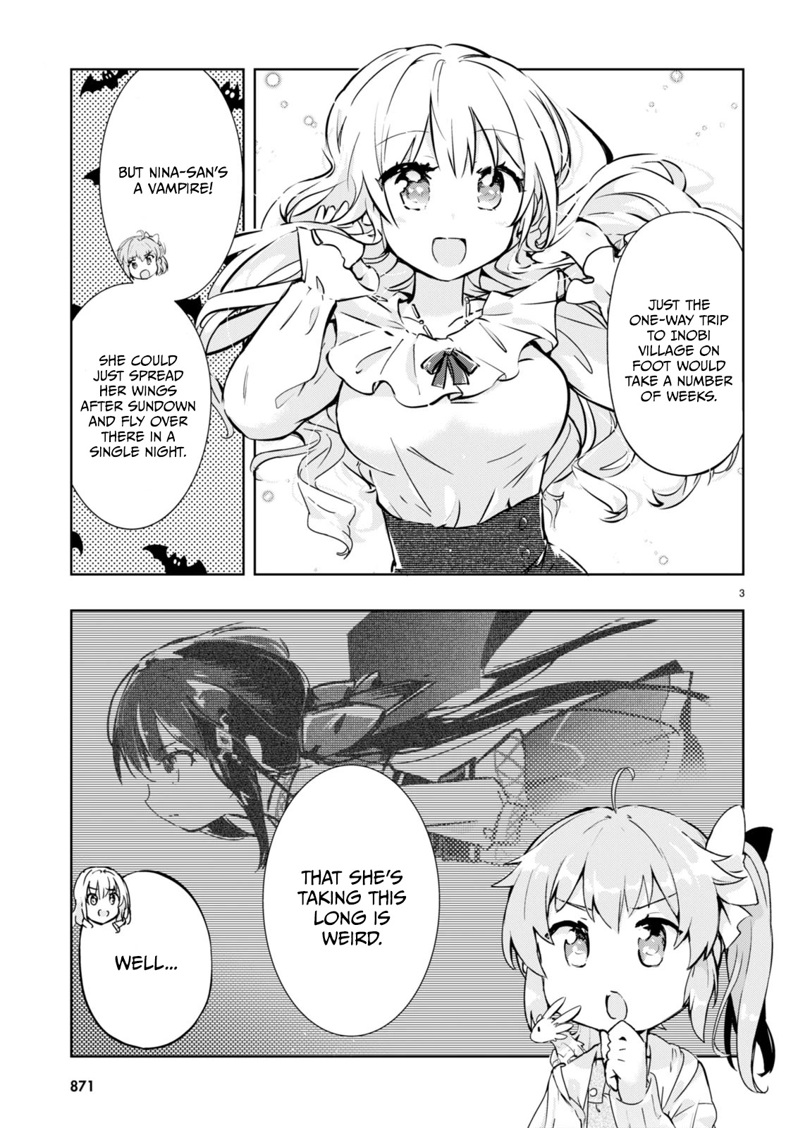 Kenshi o Mezashite Nyūgaku Shitanoni Mahō Tekisei 9999 Nandesukedo!? Chapter 54 page 3 - Chapter 54: The vampire thereafter