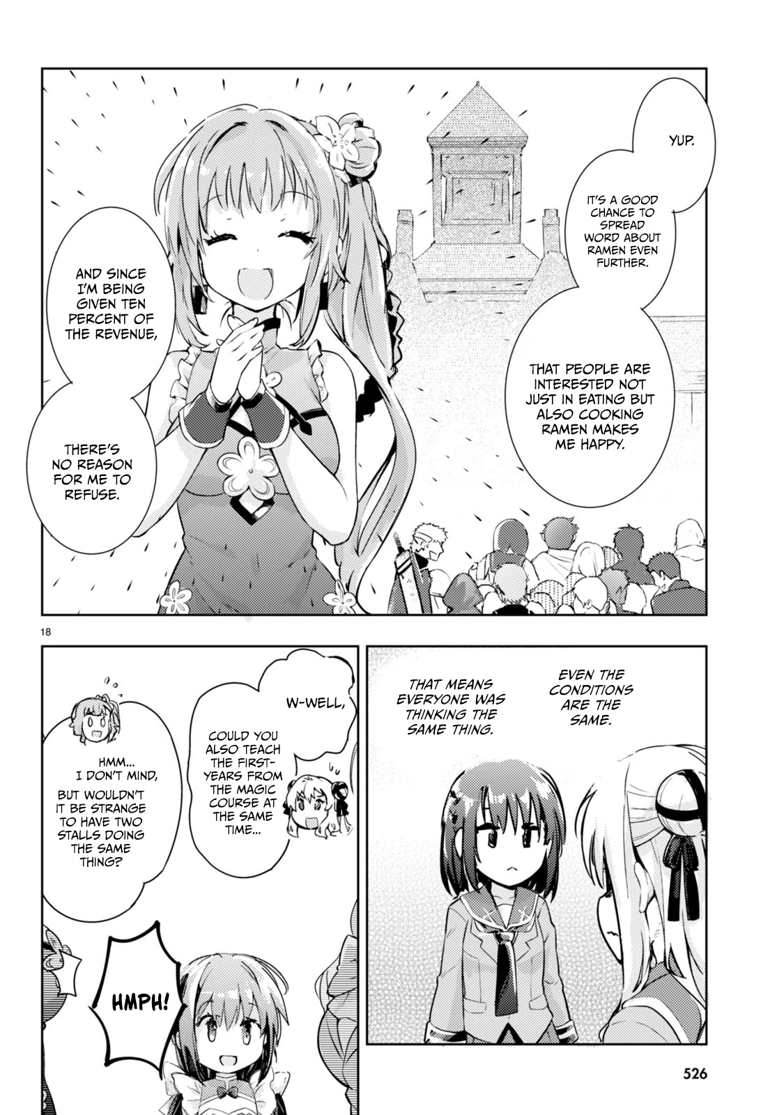 Kenshi o Mezashite Nyūgaku Shitanoni Mahō Tekisei 9999 Nandesukedo!? Chapter 55 page 17 - Chapter 55: Preparations for the Cultural Festival