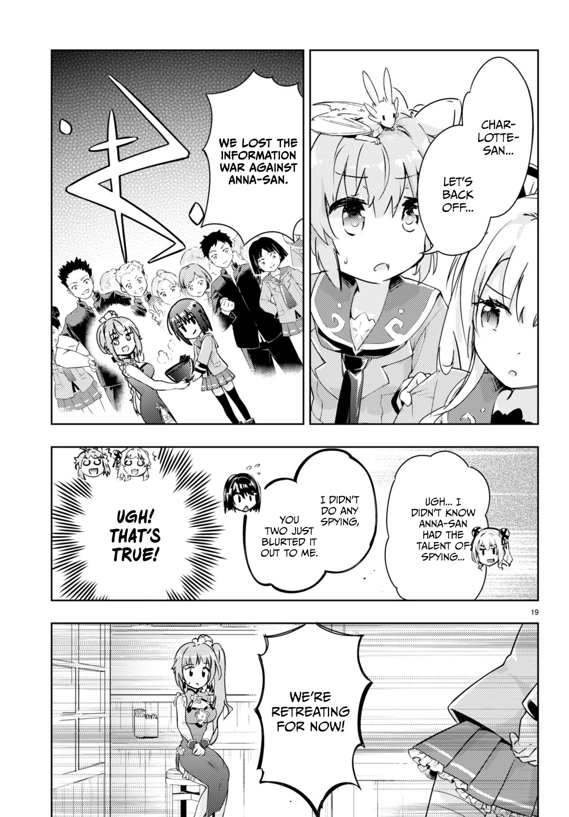 Kenshi o Mezashite Nyūgaku Shitanoni Mahō Tekisei 9999 Nandesukedo!? Chapter 55 page 18 - Chapter 55: Preparations for the Cultural Festival