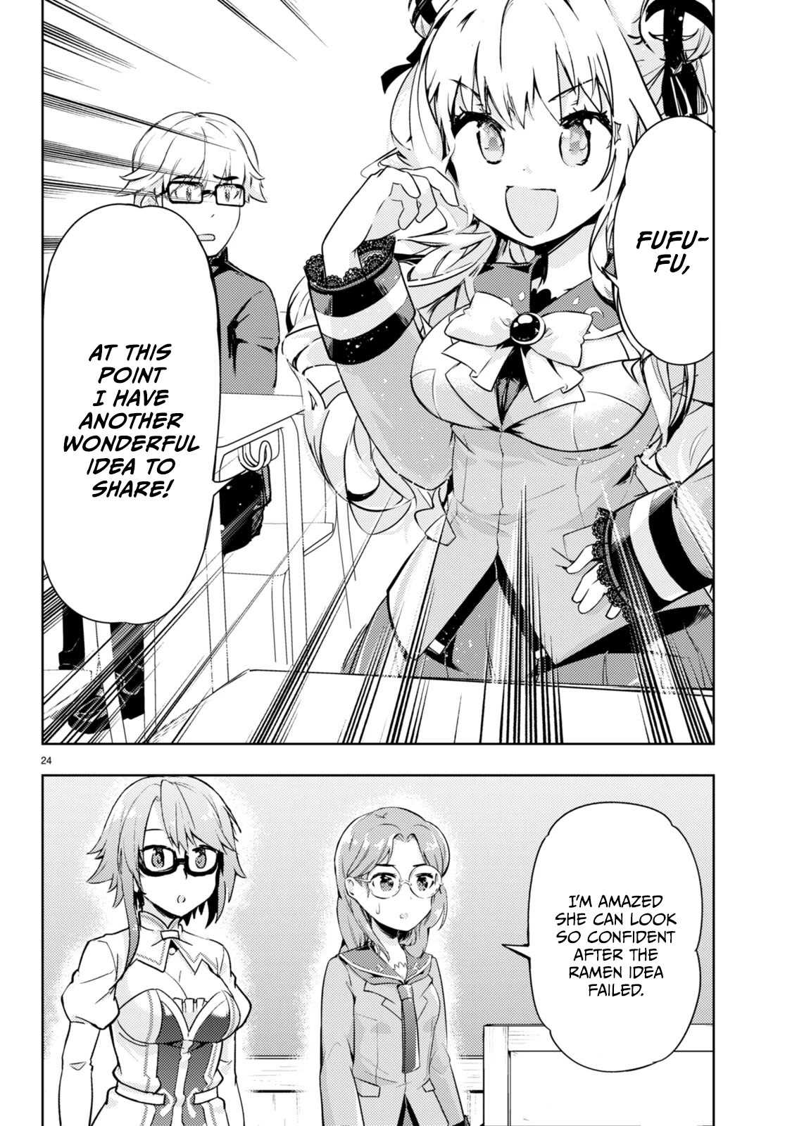 Kenshi o Mezashite Nyūgaku Shitanoni Mahō Tekisei 9999 Nandesukedo!? Chapter 55 page 23 - Chapter 55: Preparations for the Cultural Festival