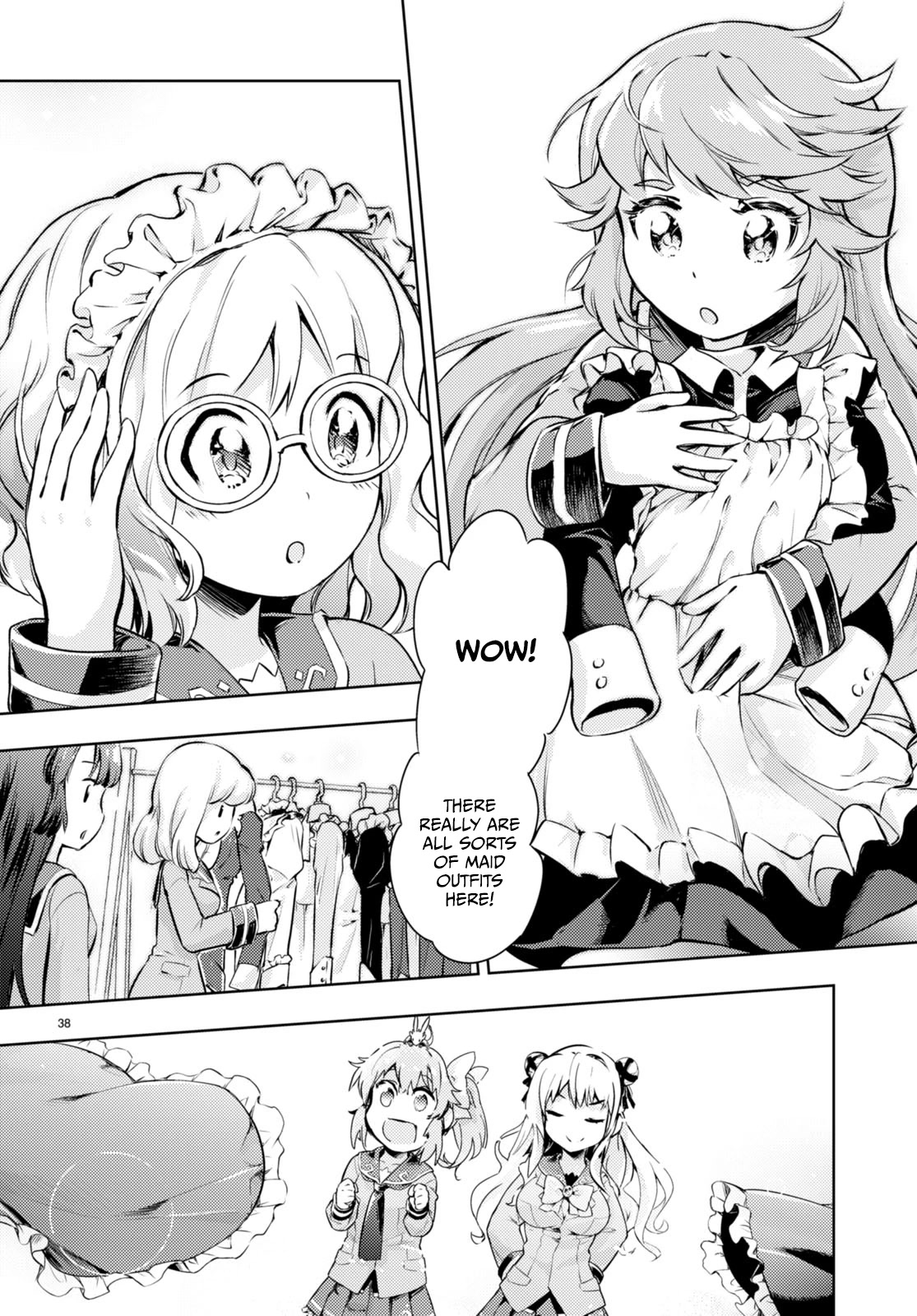 Kenshi o Mezashite Nyūgaku Shitanoni Mahō Tekisei 9999 Nandesukedo!? Chapter 55 page 36 - Chapter 55: Preparations for the Cultural Festival