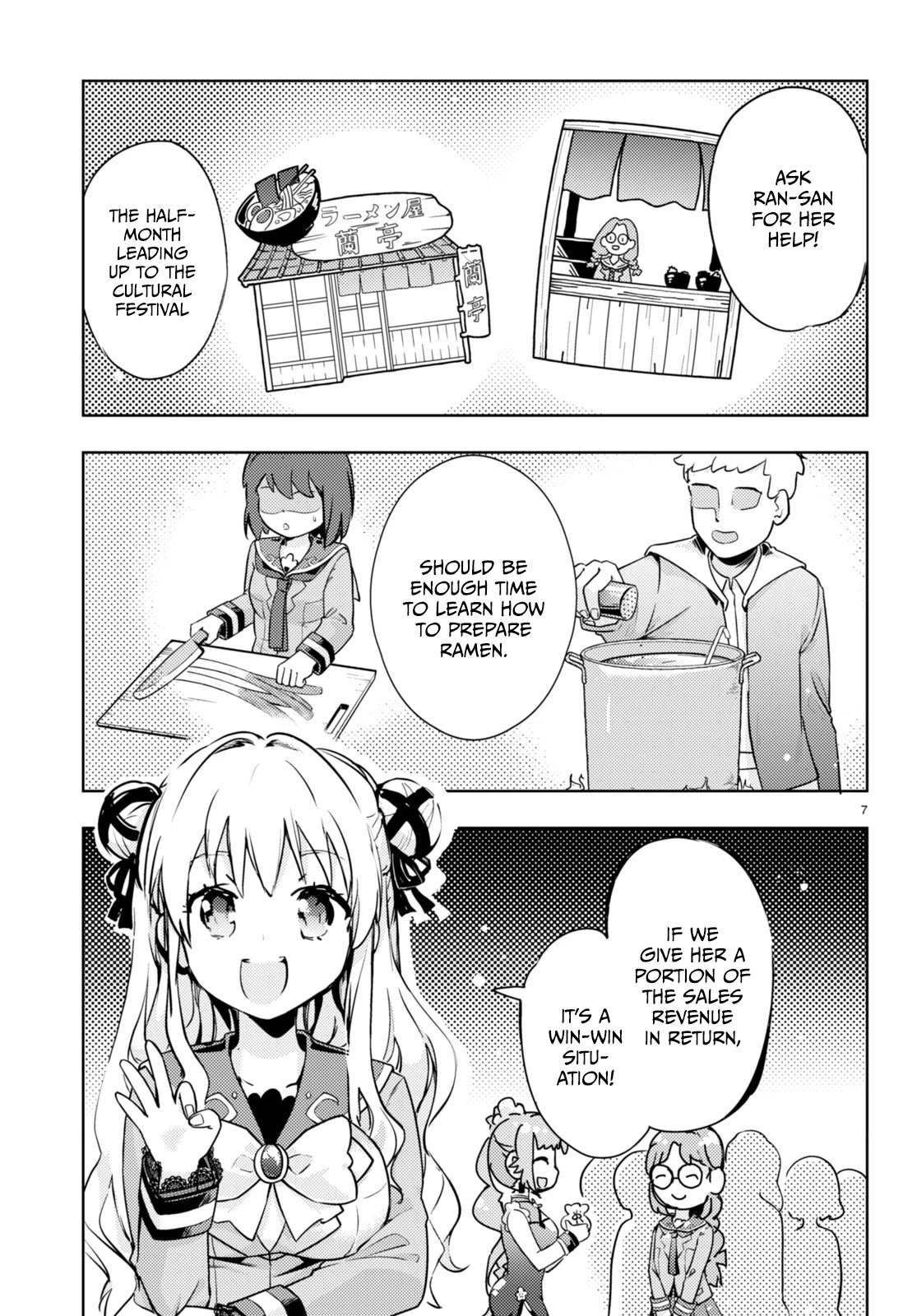 Kenshi o Mezashite Nyūgaku Shitanoni Mahō Tekisei 9999 Nandesukedo!? Chapter 55 page 6 - Chapter 55: Preparations for the Cultural Festival