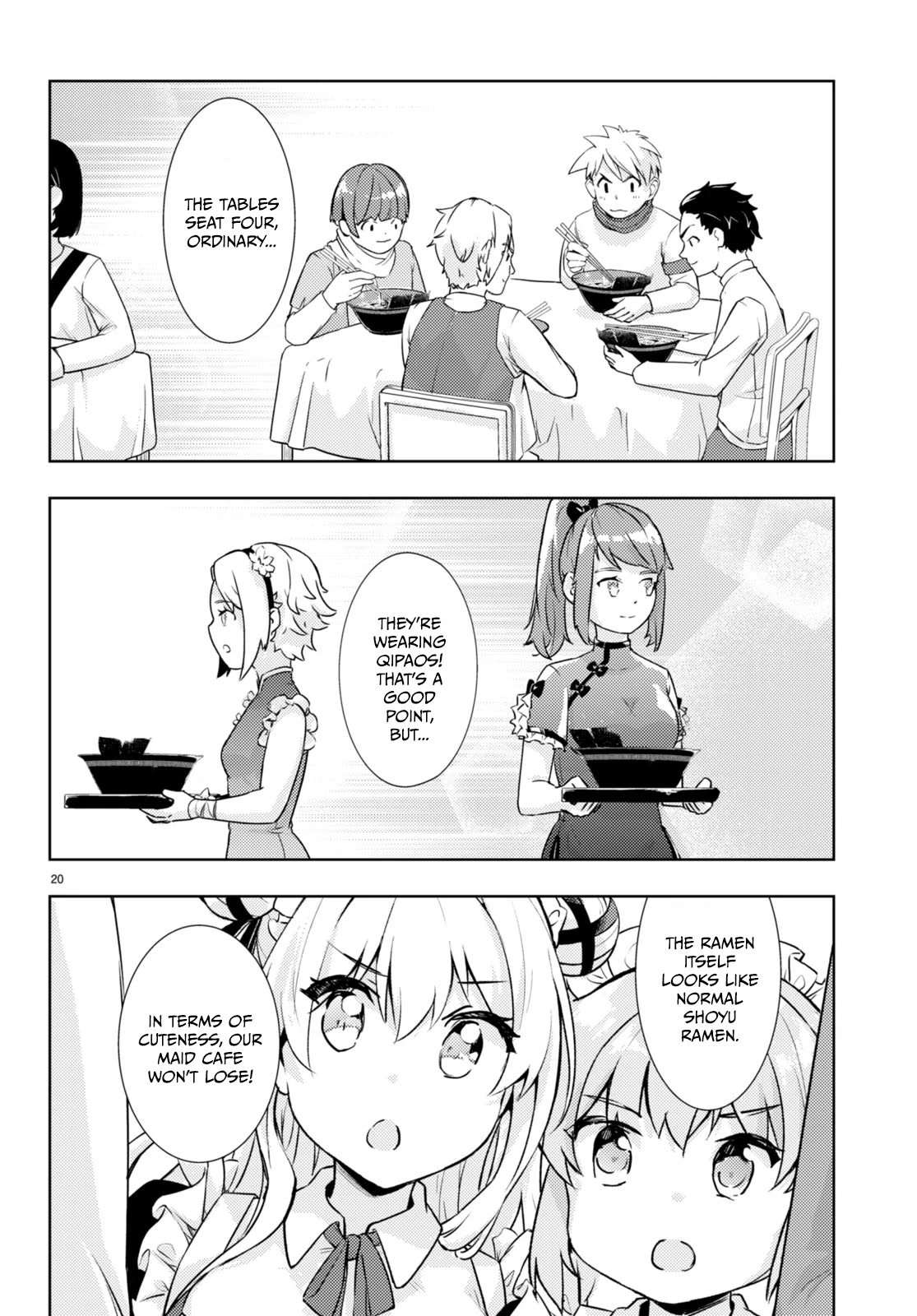 Kenshi o Mezashite Nyūgaku Shitanoni Mahō Tekisei 9999 Nandesukedo!? Chapter 56 page 20 - Chapter 56: Exciting start to the Cultural Festival!