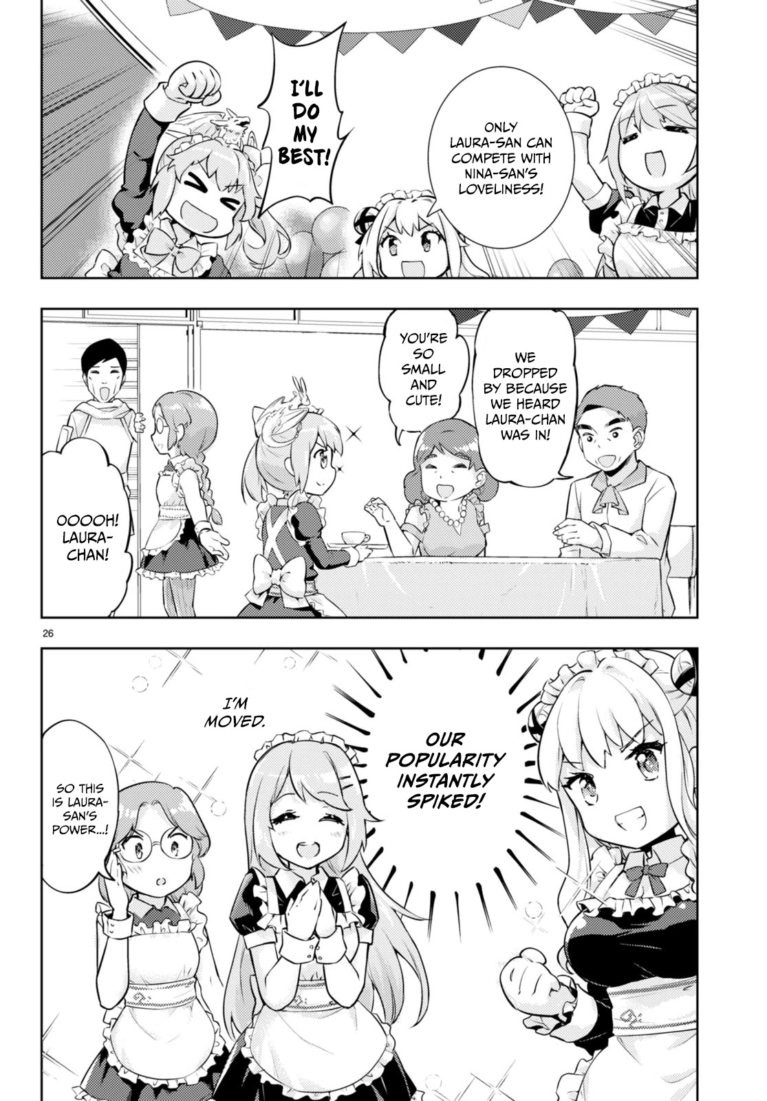 Kenshi o Mezashite Nyūgaku Shitanoni Mahō Tekisei 9999 Nandesukedo!? Chapter 56 page 26 - Chapter 56: Exciting start to the Cultural Festival!