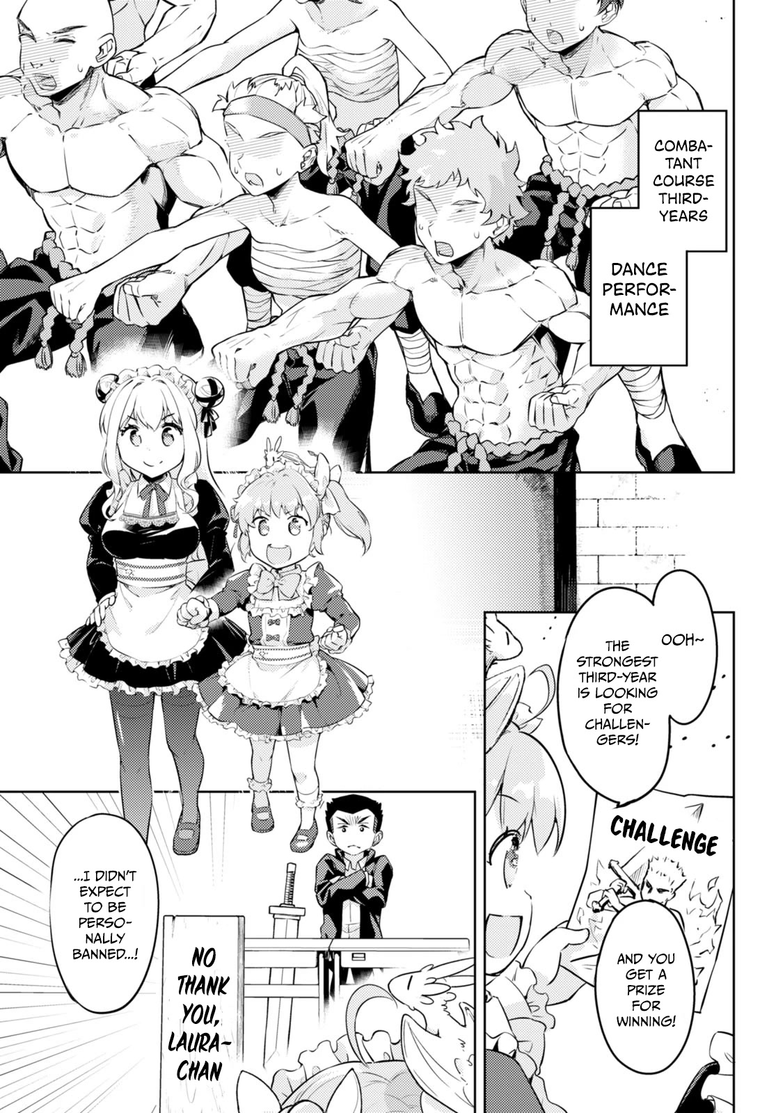 Kenshi o Mezashite Nyūgaku Shitanoni Mahō Tekisei 9999 Nandesukedo!? Chapter 56 page 9 - Chapter 56: Exciting start to the Cultural Festival!
