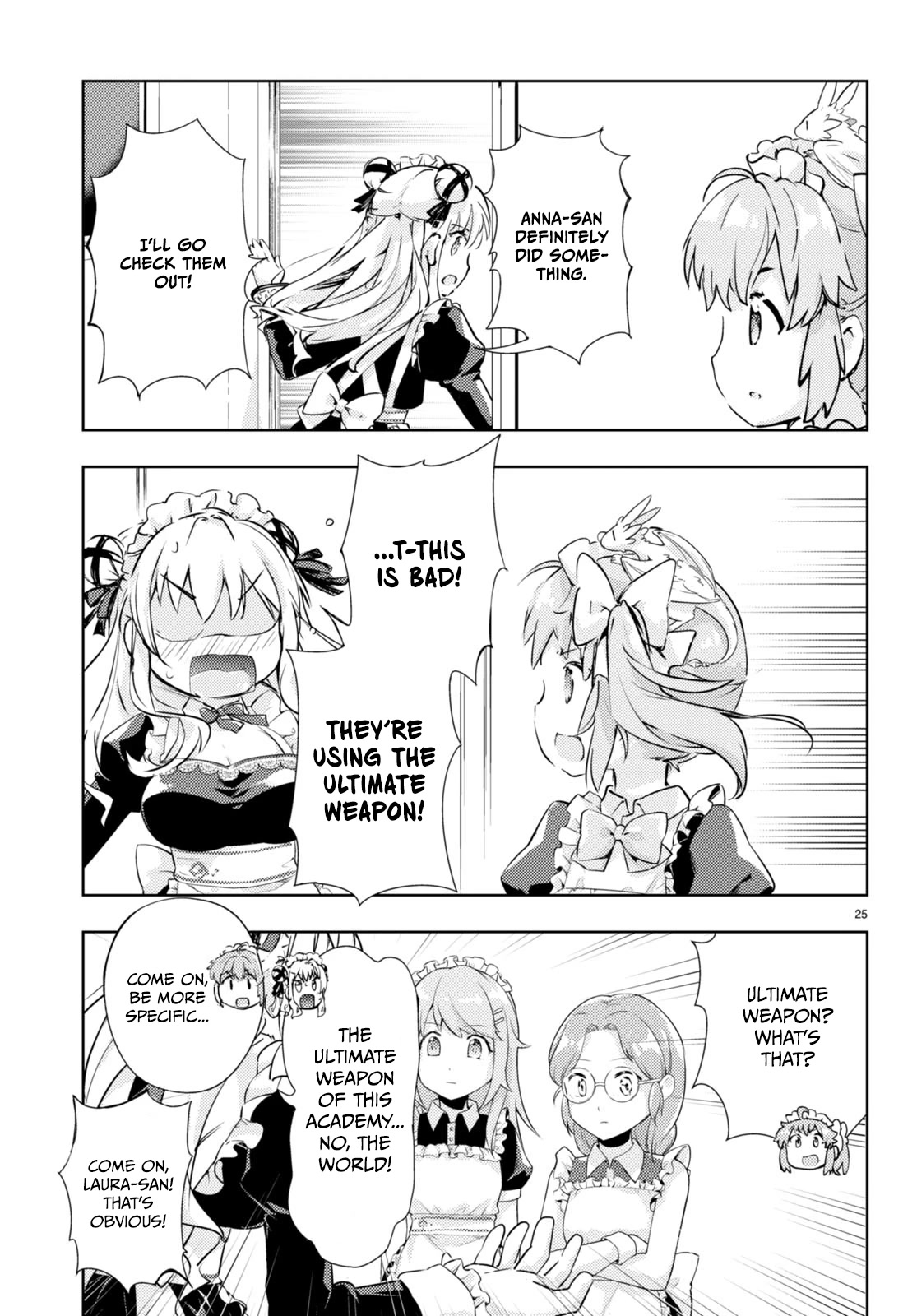 Kenshi o Mezashite Nyūgaku Shitanoni Mahō Tekisei 9999 Nandesukedo!? Chapter 57 page 24 - Chapter 57: The... Ultimate Weapon!?