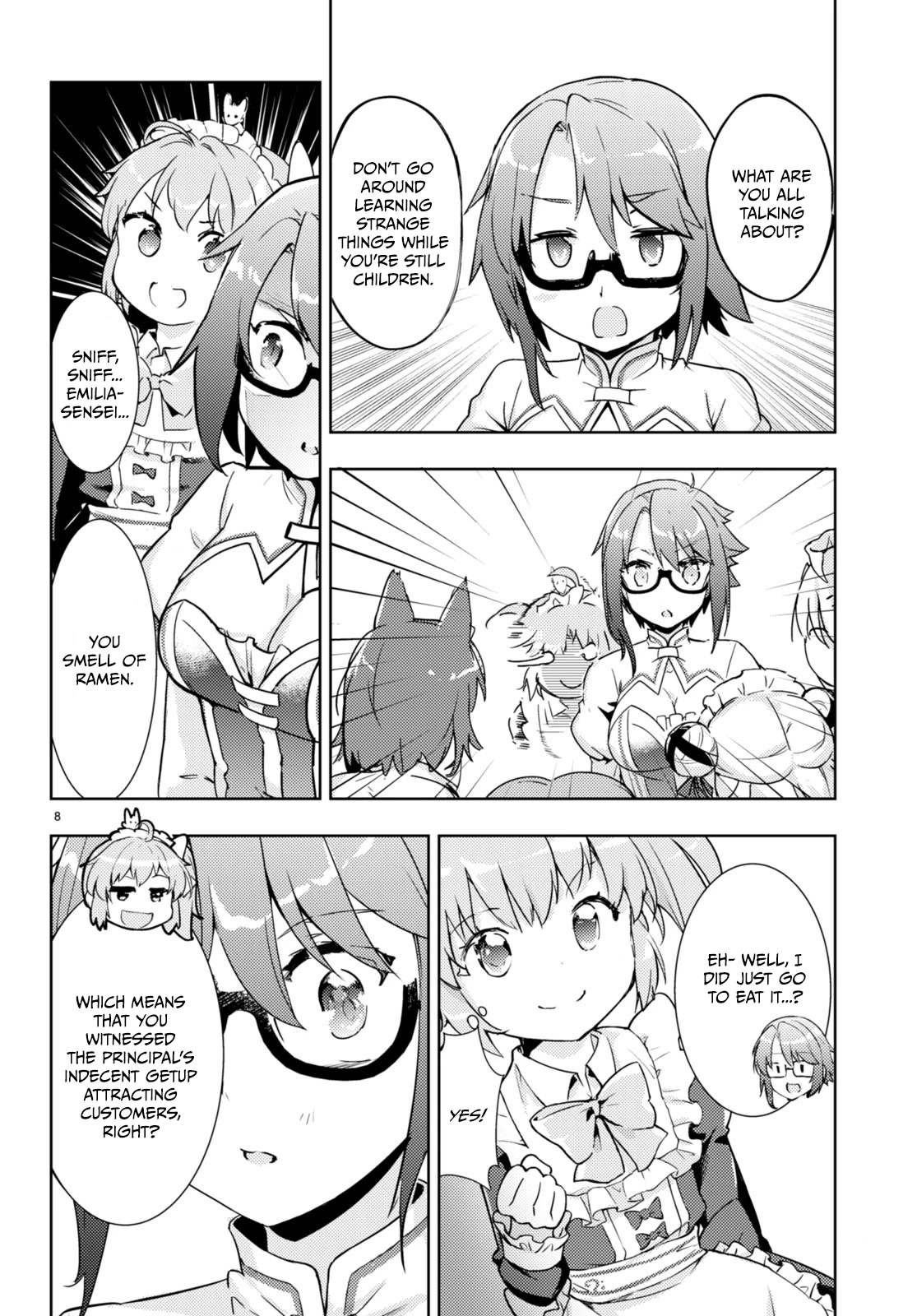Kenshi o Mezashite Nyūgaku Shitanoni Mahō Tekisei 9999 Nandesukedo!? Chapter 58 page 8 - Chapter 58: Operation Eros!?