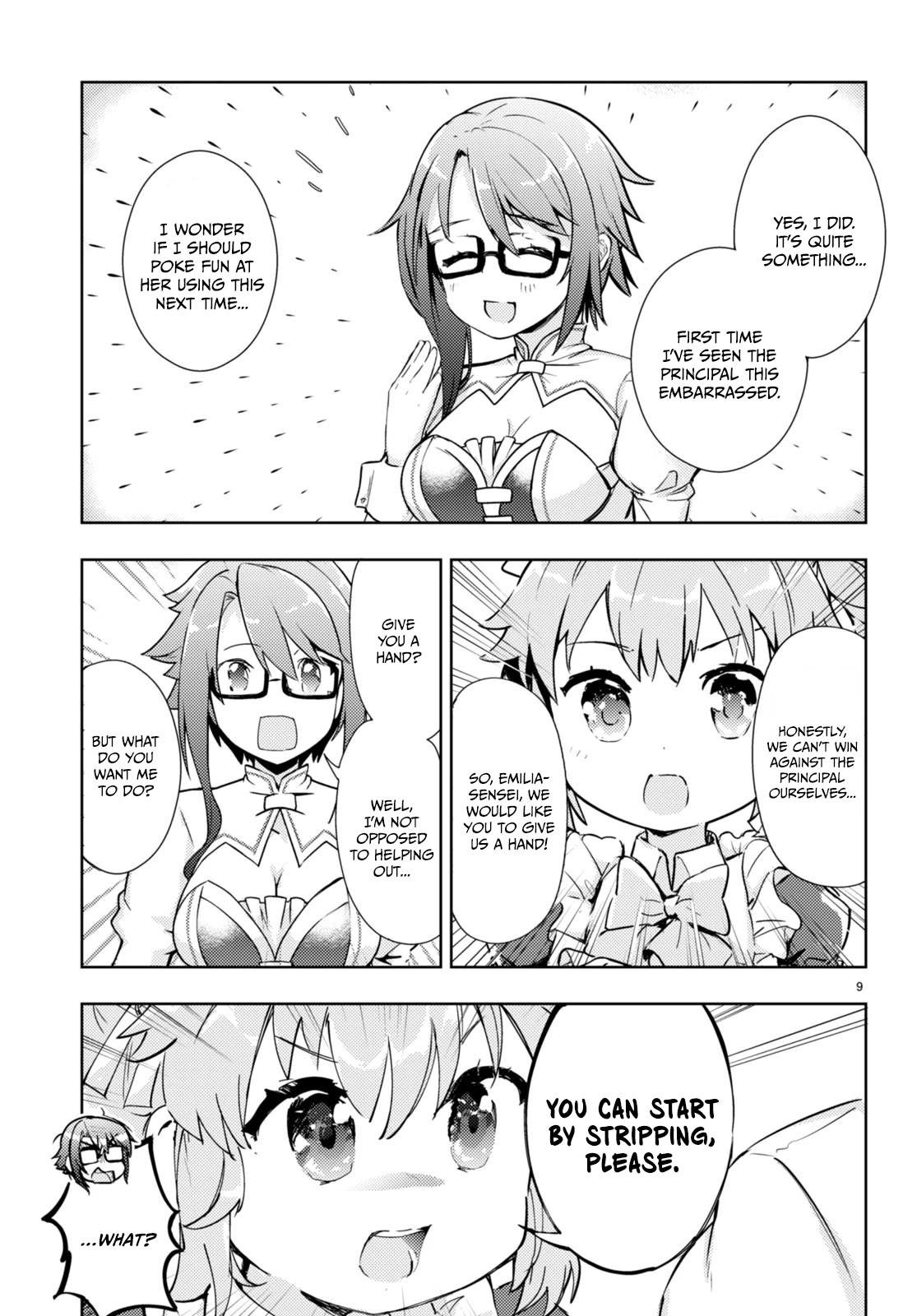 Kenshi o Mezashite Nyūgaku Shitanoni Mahō Tekisei 9999 Nandesukedo!? Chapter 58 page 9 - Chapter 58: Operation Eros!?