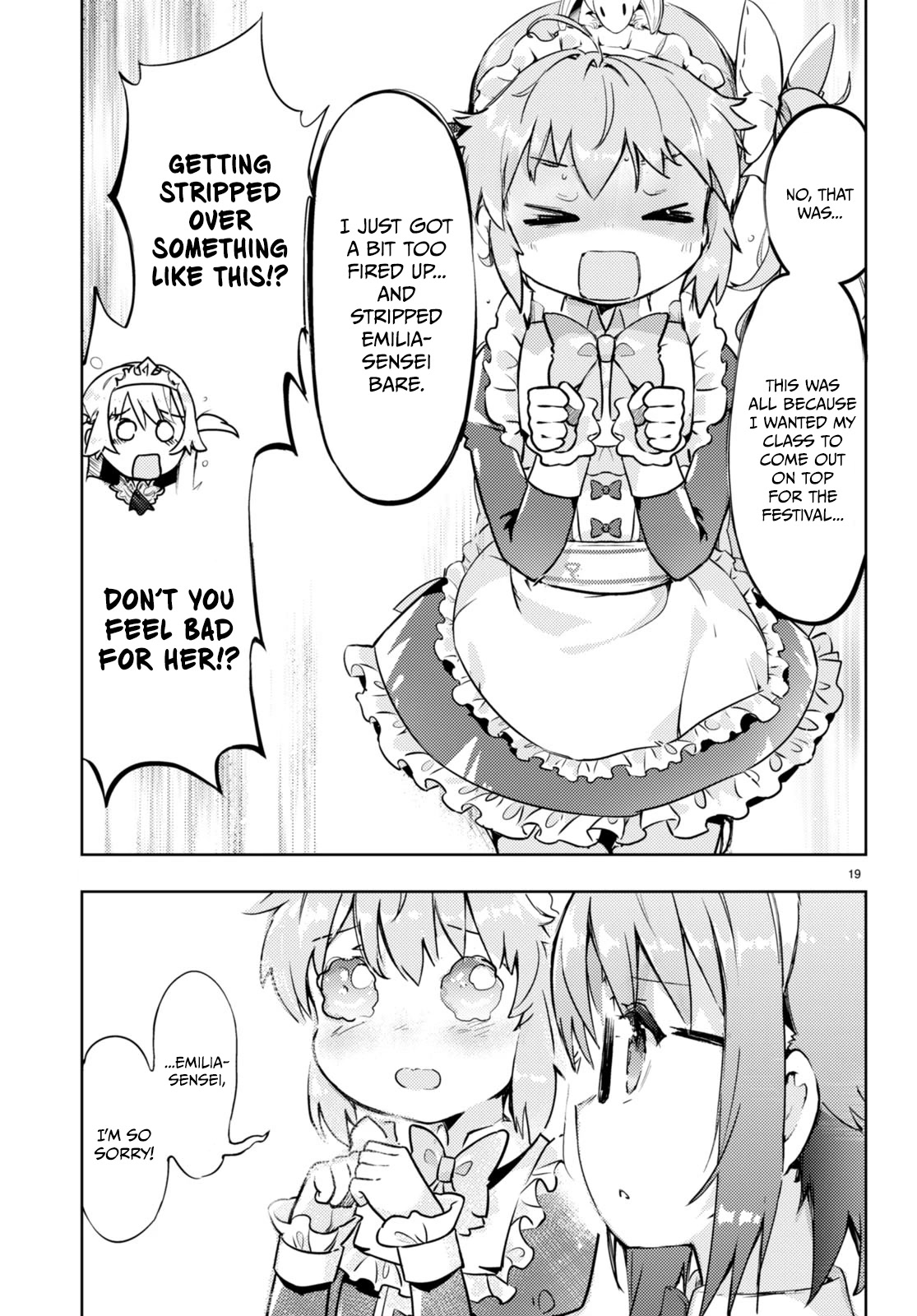 Kenshi o Mezashite Nyūgaku Shitanoni Mahō Tekisei 9999 Nandesukedo!? Chapter 59 page 20 - Chapter 59: Putting a stop to this mess!?