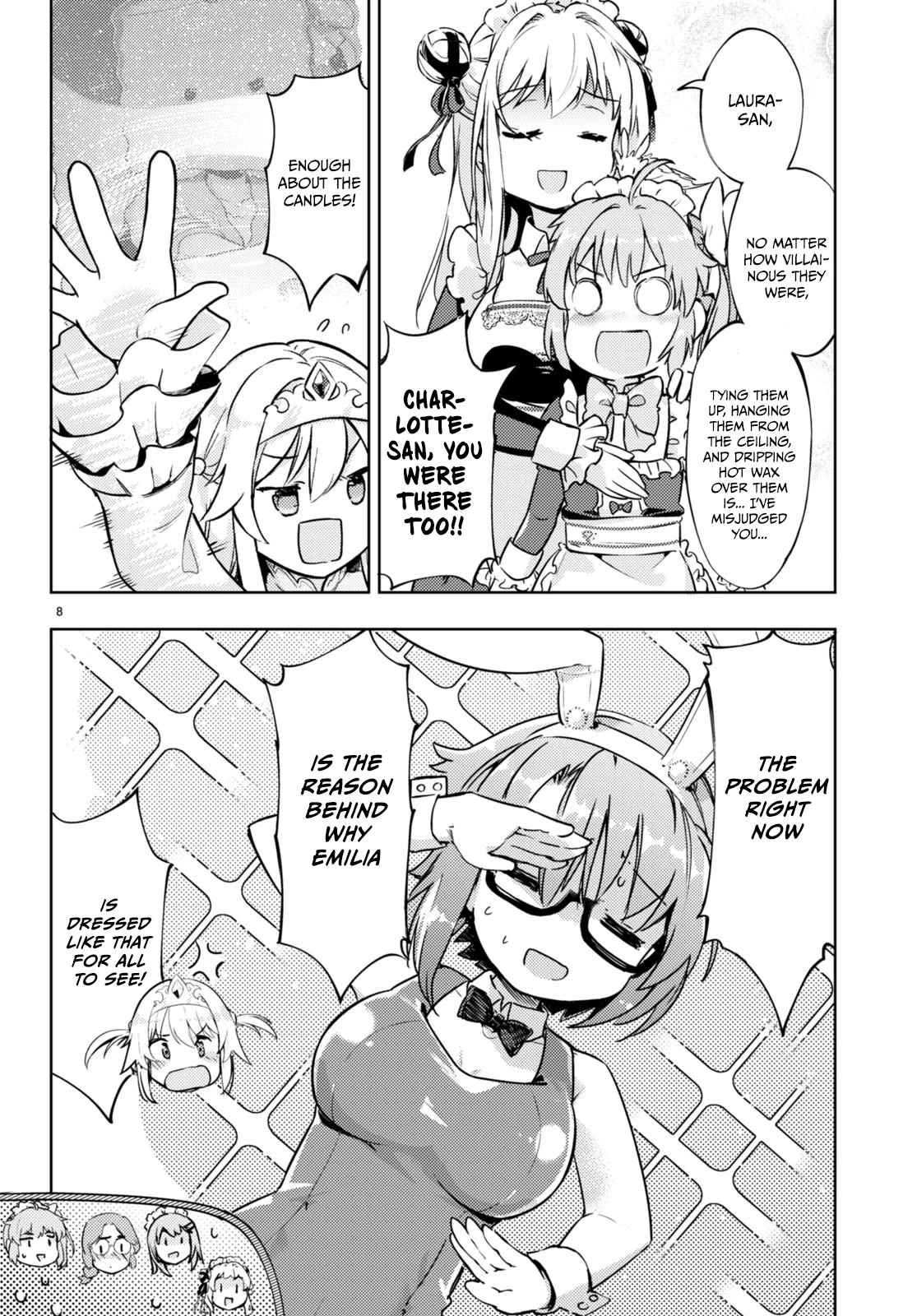 Kenshi o Mezashite Nyūgaku Shitanoni Mahō Tekisei 9999 Nandesukedo!? Chapter 59 page 9 - Chapter 59: Putting a stop to this mess!?