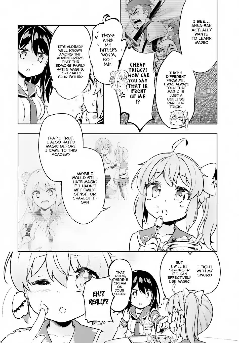 Kenshi o Mezashite Nyūgaku Shitanoni Mahō Tekisei 9999 Nandesukedo!? Chapter 6 page 11 - Chapter 6: The Girl's After School Time